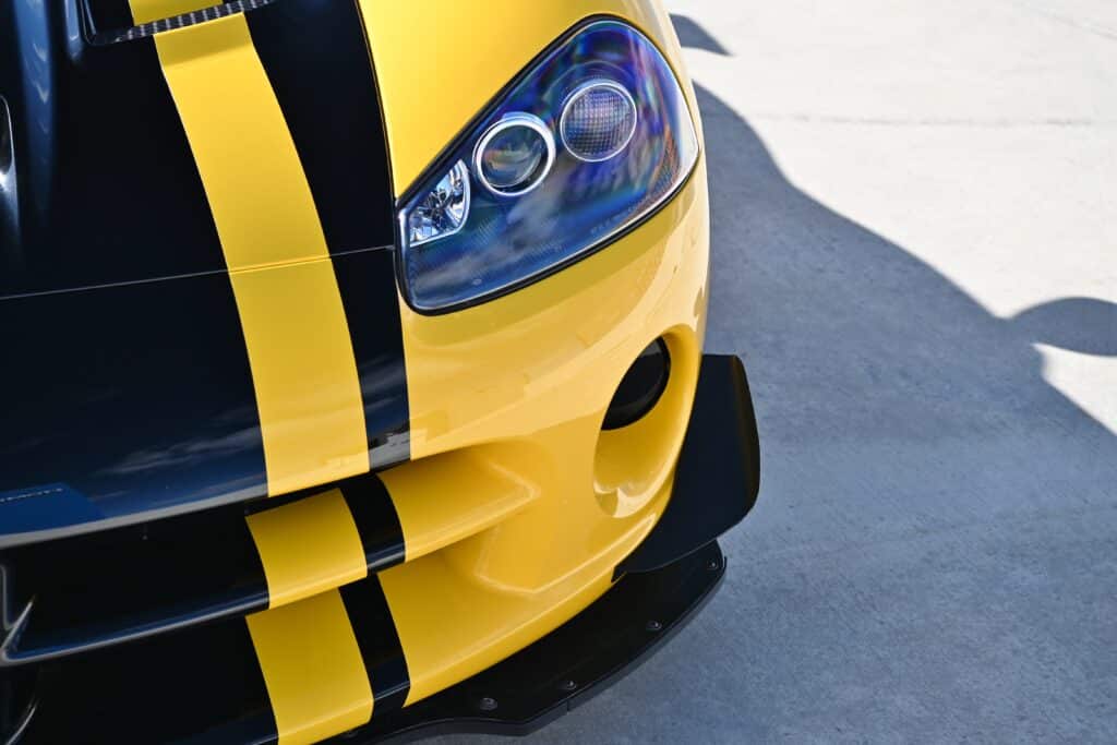 Dodge Viper Acr Srt Roadster Zb Ii Of Yellow Acr