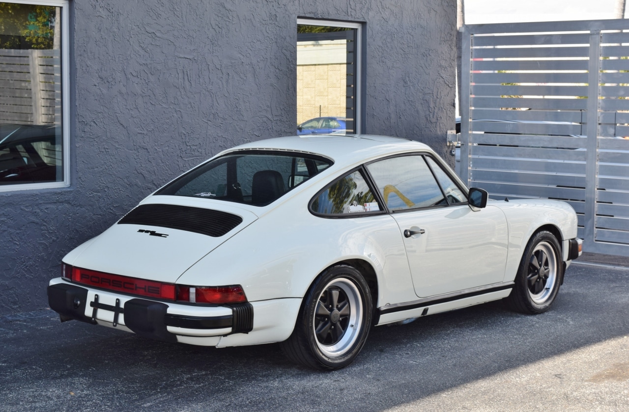 1981 Porsche 911 SC Rare Chiffon White Blue Leather -Matching Numbers – Certificate of Authenticity