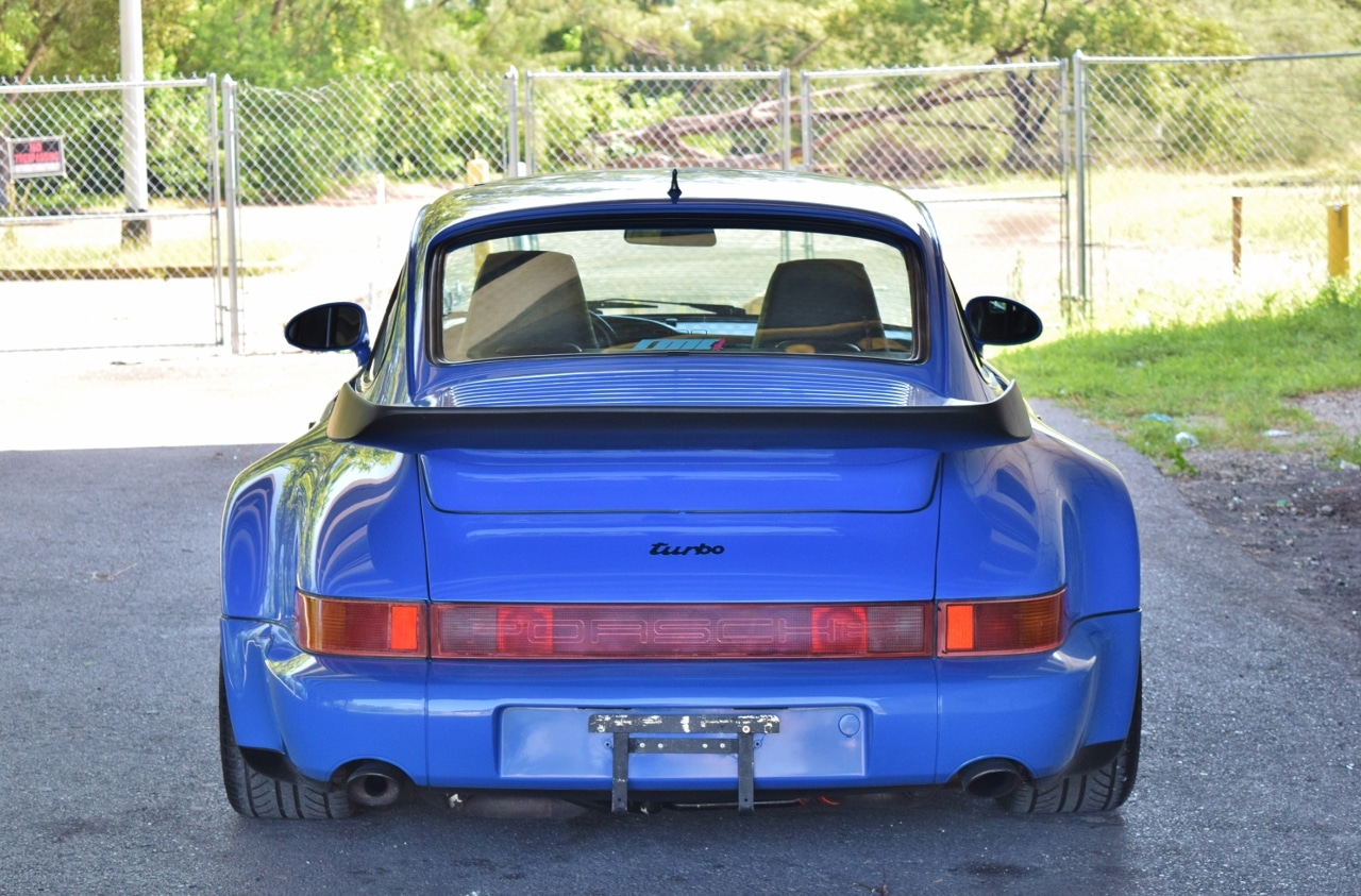 1991 Porsche 911 964 Turbo Only 49k Miles Very Rare Maritim Blue -COA- Fresh engine out service – Like New