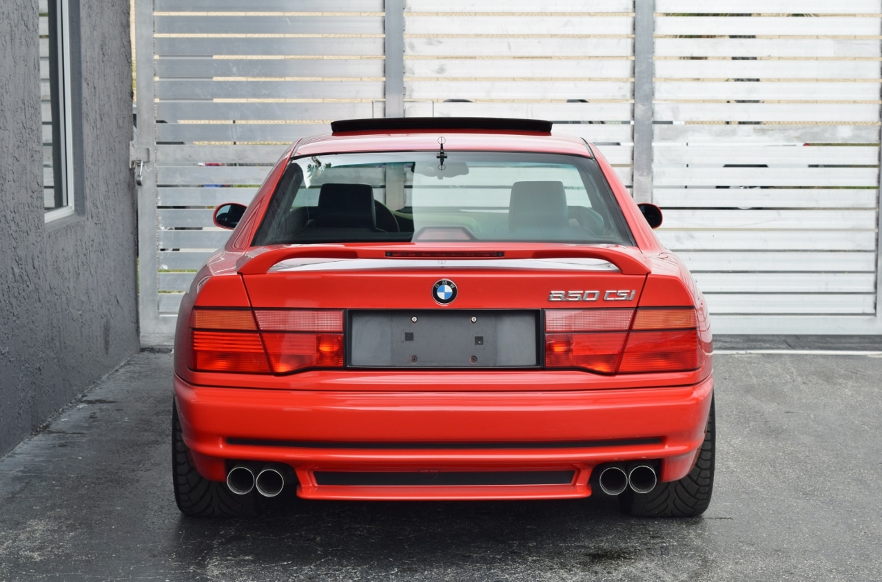 1994 BMW 8-Series E31 850CSI Rare 1 of 225 US Cars-Only 74k Miles-V12 6 Speed-Original Window Sticker-2 Owner