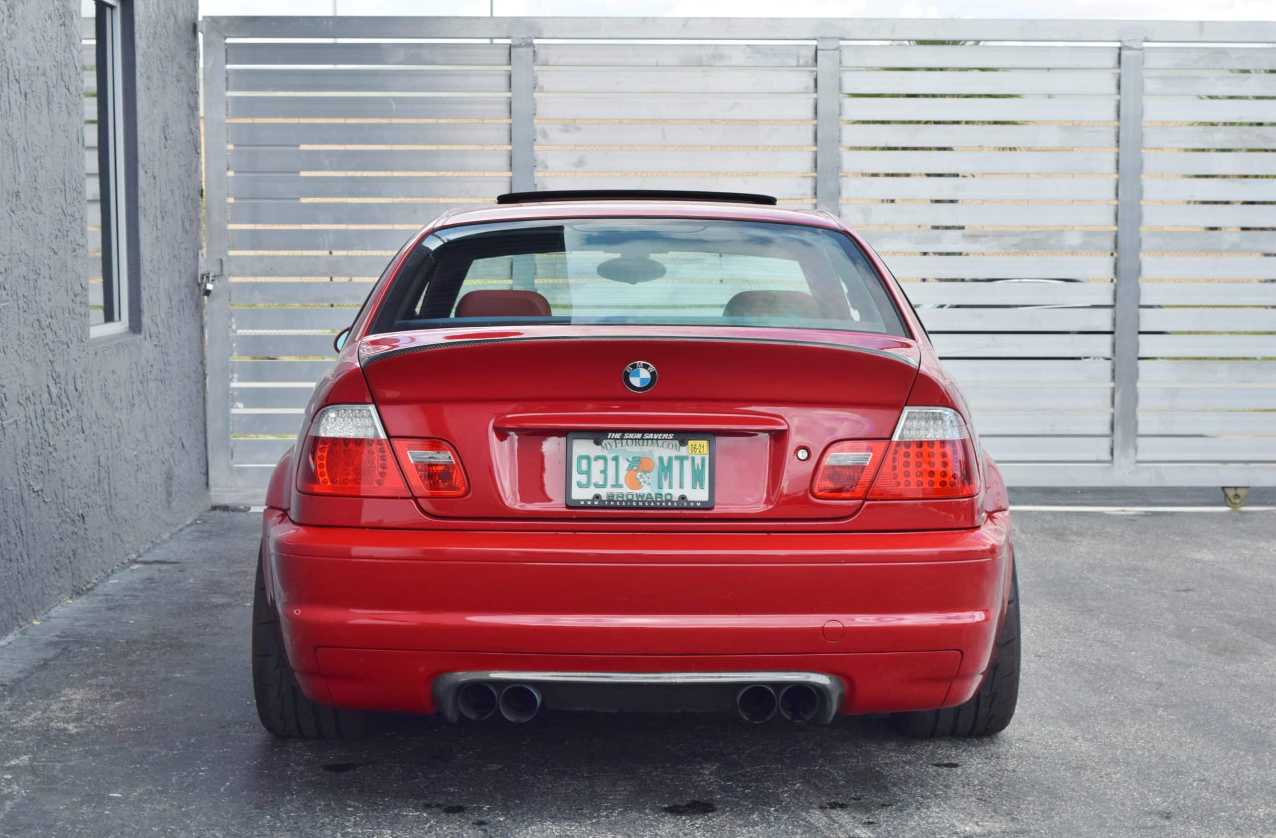 2002 BMW M3 E46 6 Speed Manual Imola Red/Red interior Supercharged-Airlift Suspension-Over $40,000 in Reciepts