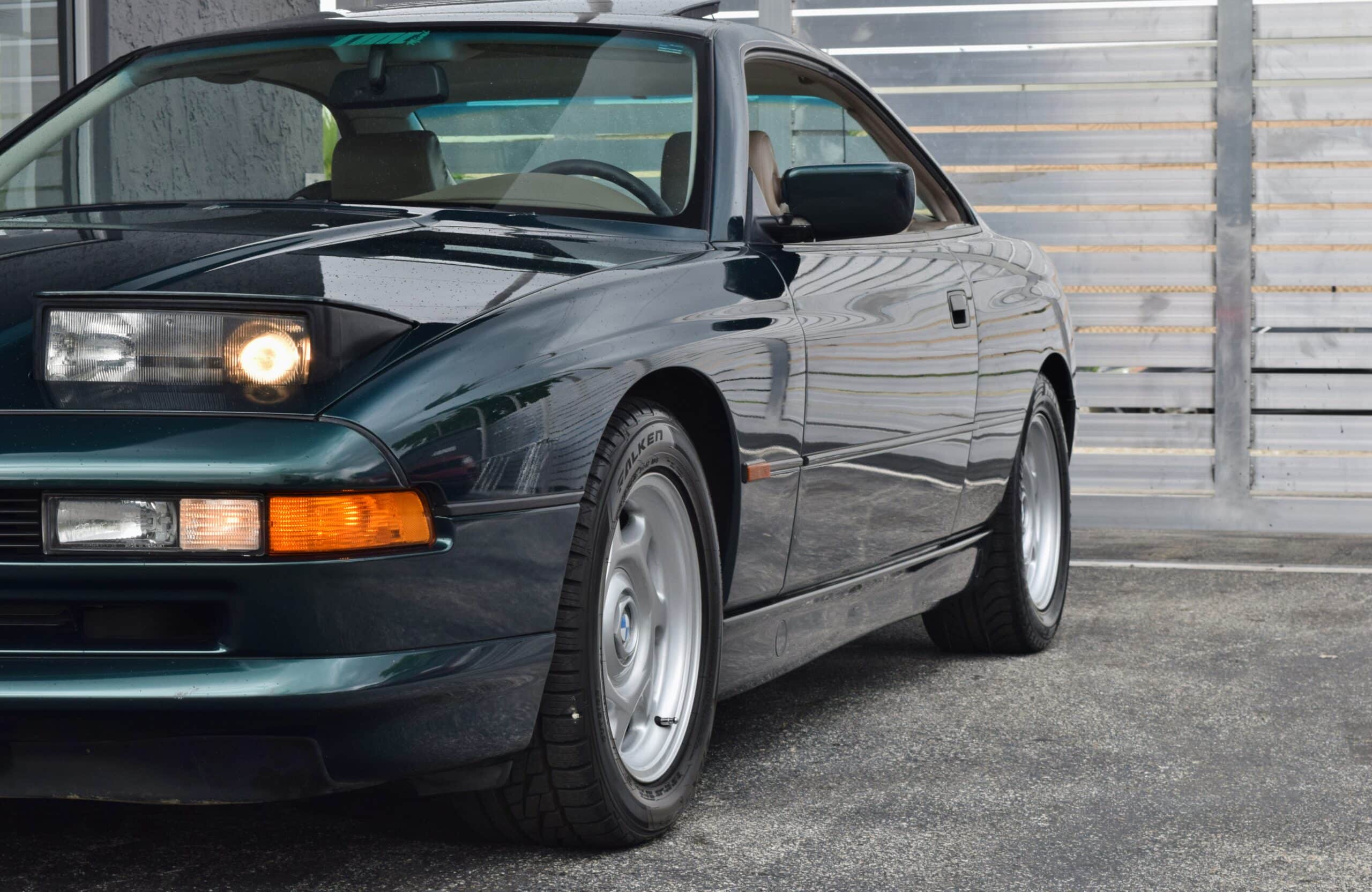 1997 BMW 8-Series Last Year 840 – Rare Oxford Green – Only 2 Owners – CALIFORNIA CAR SINCE NEW