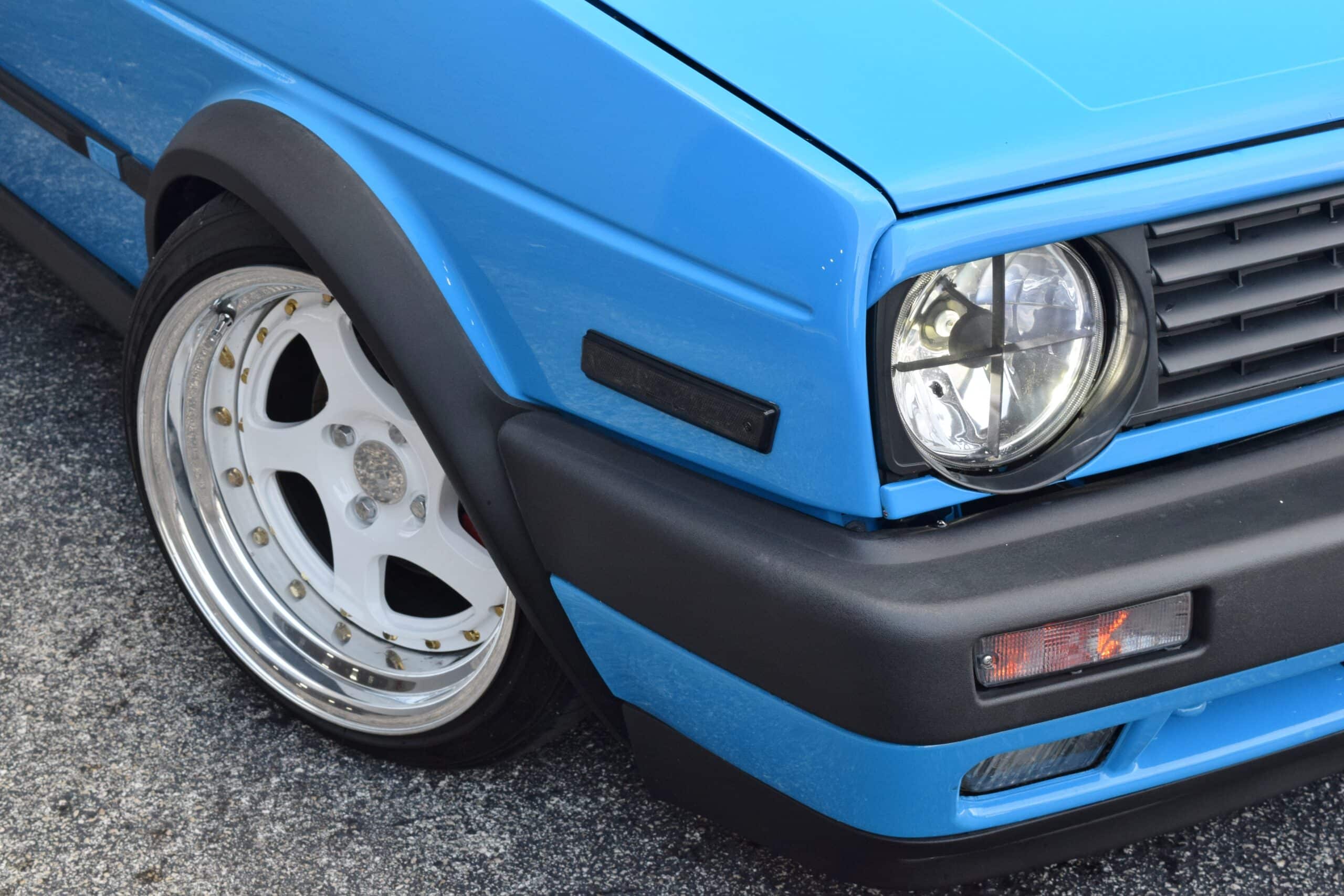 1992 Volkswagen Golf MK2 GTI VR6 SWAP Voodoo Blue Custom Paint-Airlift Suspension-CCW Wheels-Custom Interior-SHOW CAR