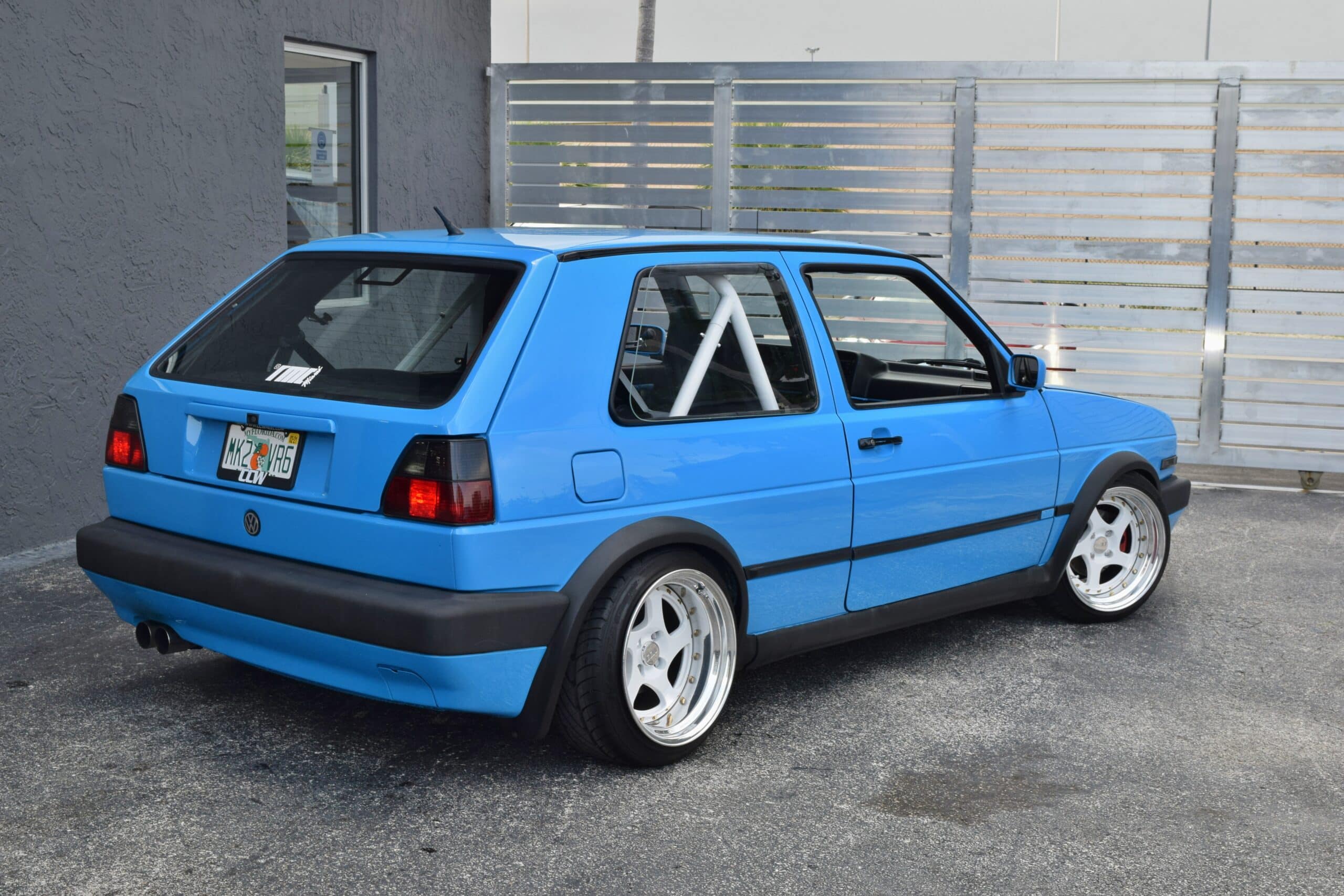Fordampe hulkende dans 1992 Volkswagen Golf MK2 GTI VR6 SWAP Voodoo Blue Custom Paint-Airlift  Suspension-CCW Wheels-Custom Interior-SHOW CAR - RMCMiami