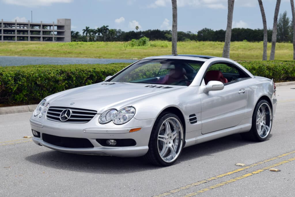 2003 Mercedes 500SL Low Miles, ONLY 34K Miles, Glass Convertible ...