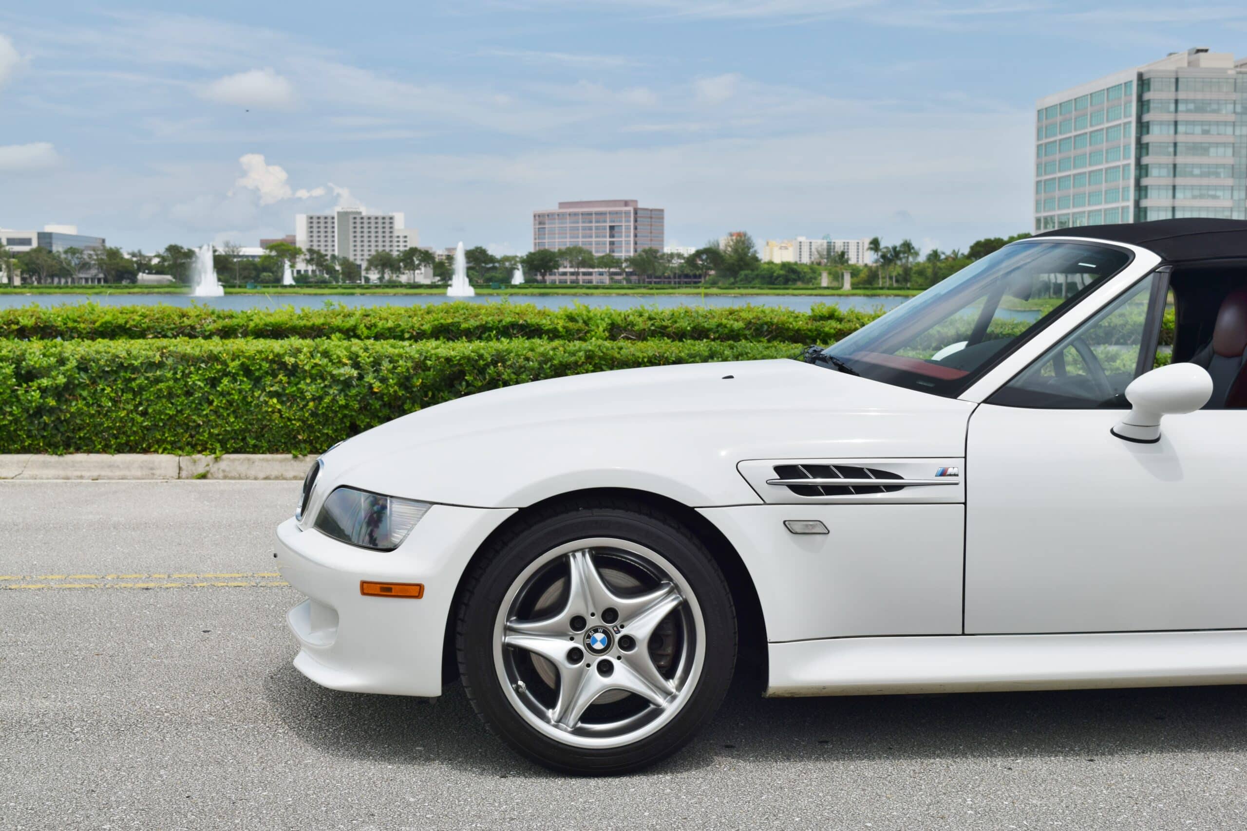 2002 BMW M Roadster & Coupe Last year Z3M Roadster 2 Owner- Only 40K miles – Rare White/Red color combination- 4 Keys-Books/Manuals