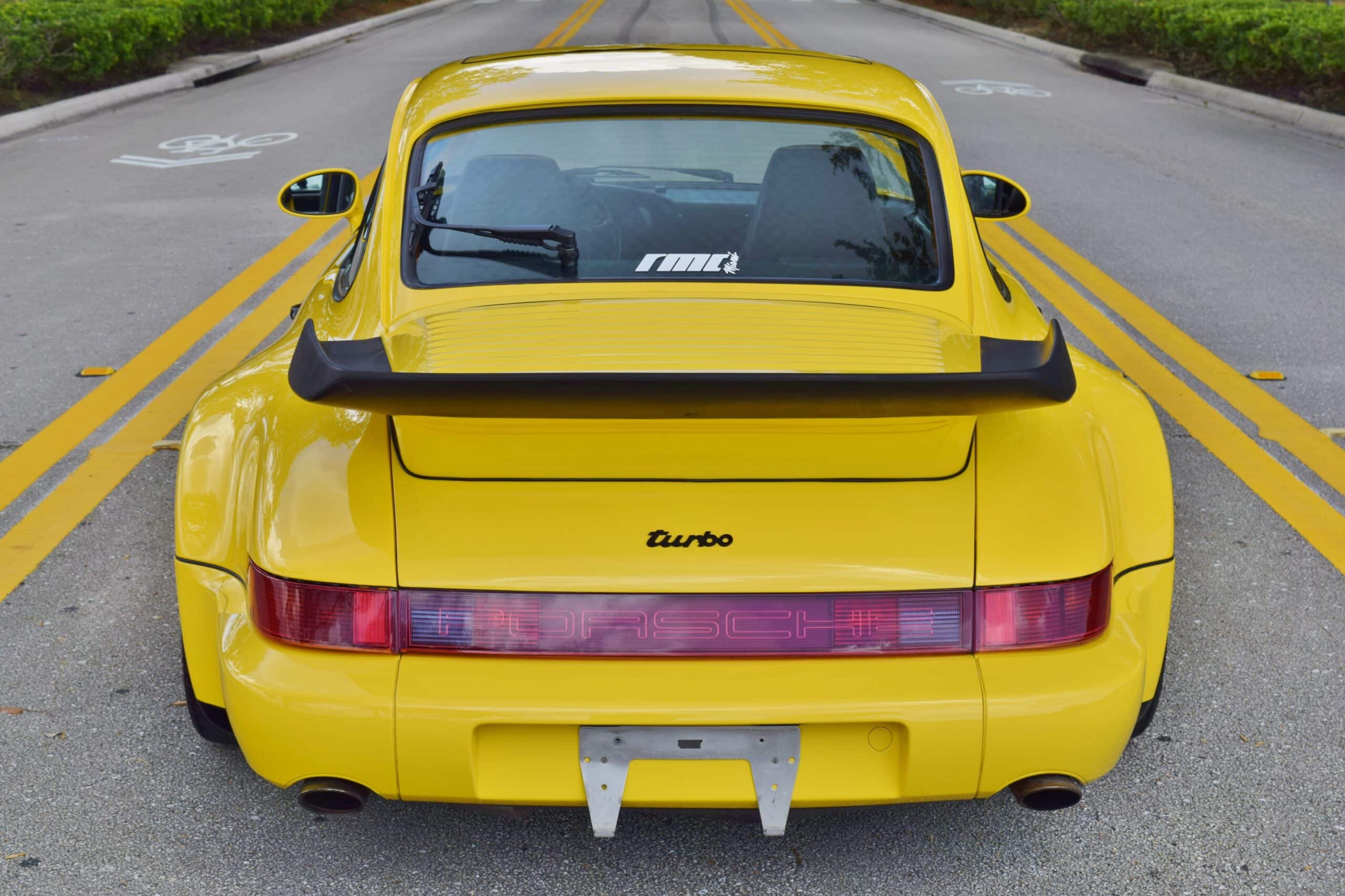 1991 Porsche 911 Turbo 964 Paint to Sample Ferrari Yellow/ Only 61K Miles/ Matching Numbers/ Engine Refresh