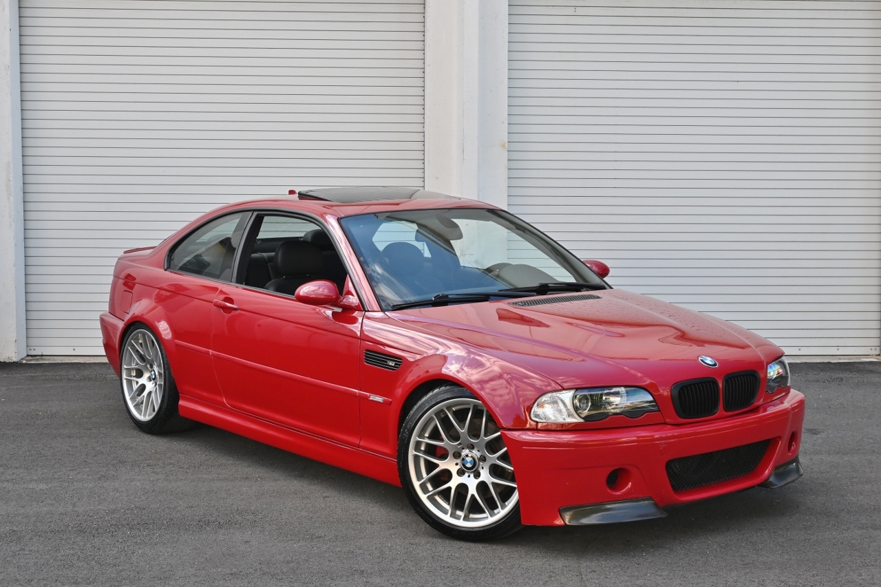 2005 BMW M3 E46 6 Manual Red/ OEM ZCP Wheels / 88K Miles / Enthusiast Owned -Meticulously - RMCMiami