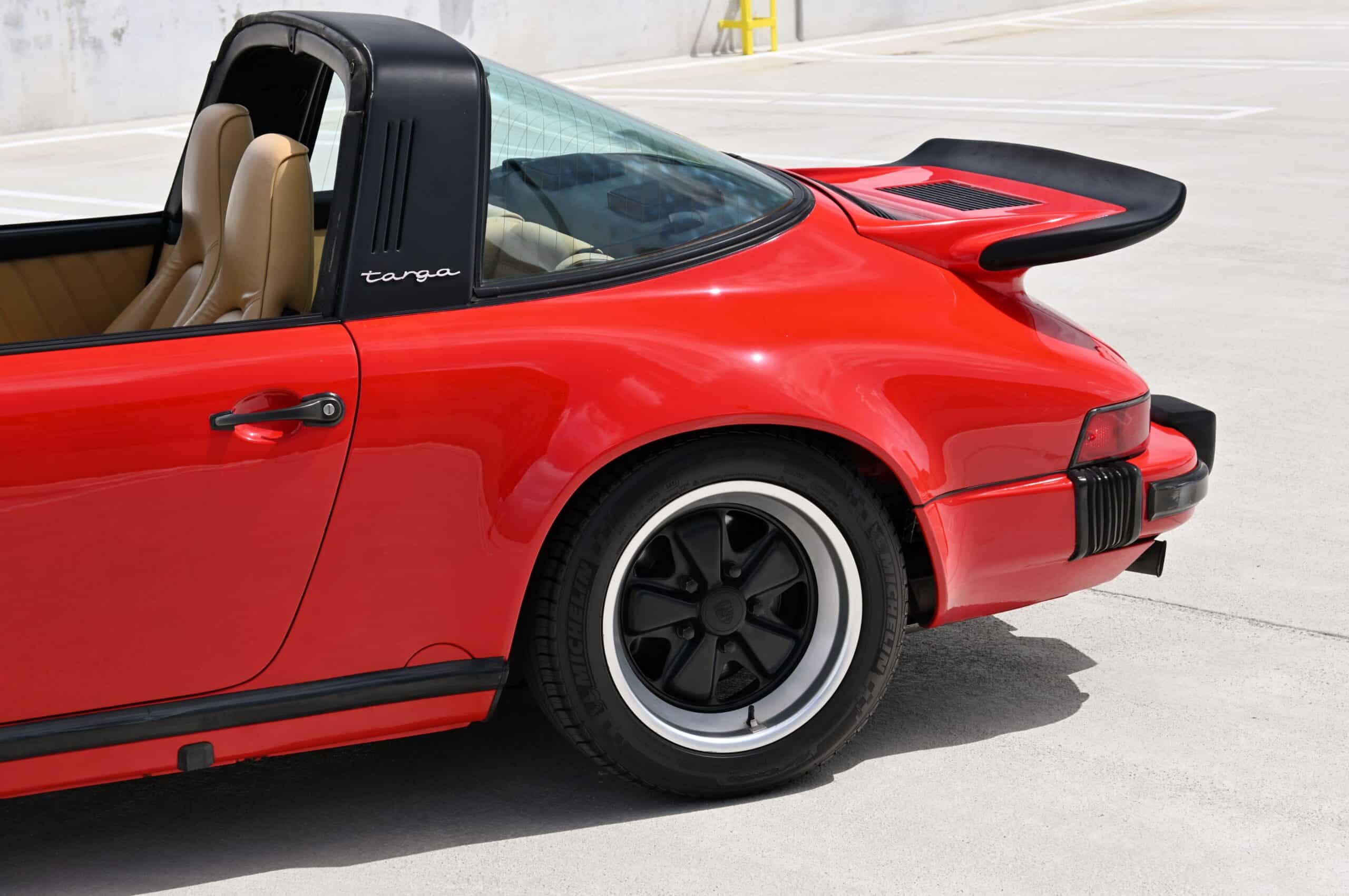 1989 Porsche 911 Carrera Targa G50 Rare ’89 Targa, Last year Carrera 3.2, G50 transmission, Turbo wheels, Turbo Spoiler, brand new brakes, Copy of window sticker