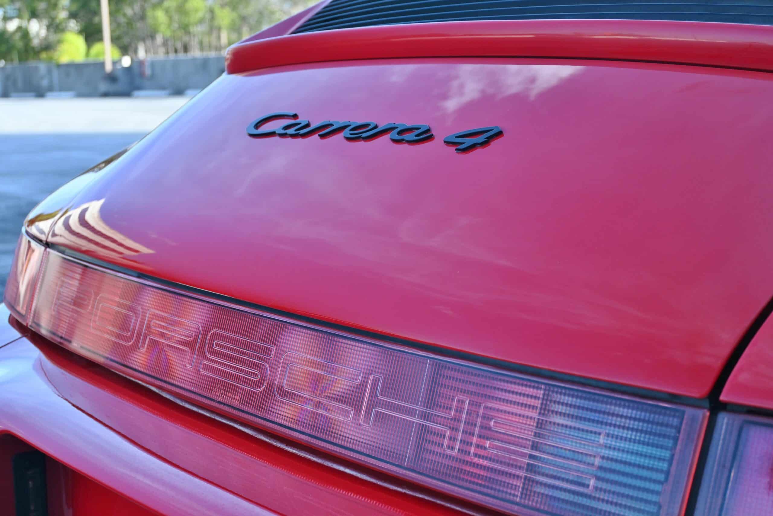1989 Porsche 911 964 Carrera 4 California Car l 5 Speed Manual l Engine out Service l Documented Service History