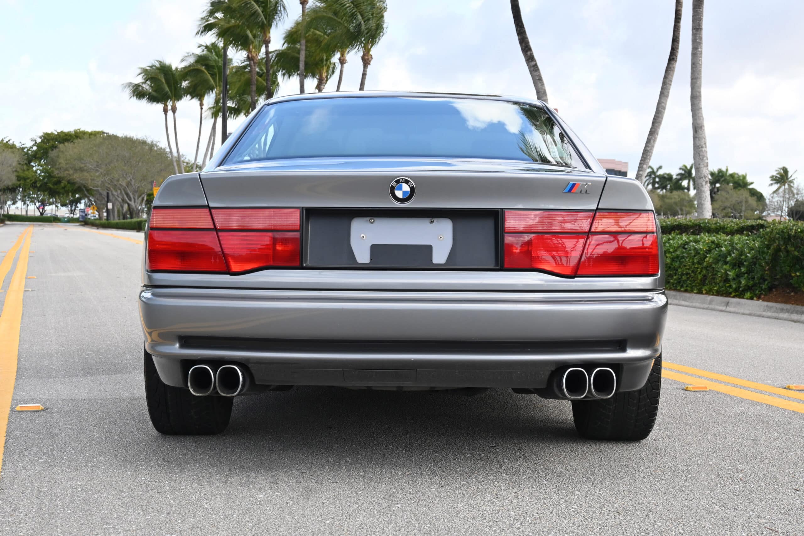 1991 BMW 850i, rare 6-speed, RoW vehicle, one of 427 Granite Silver E31s ever made, Sports Exhaust, cold A/C