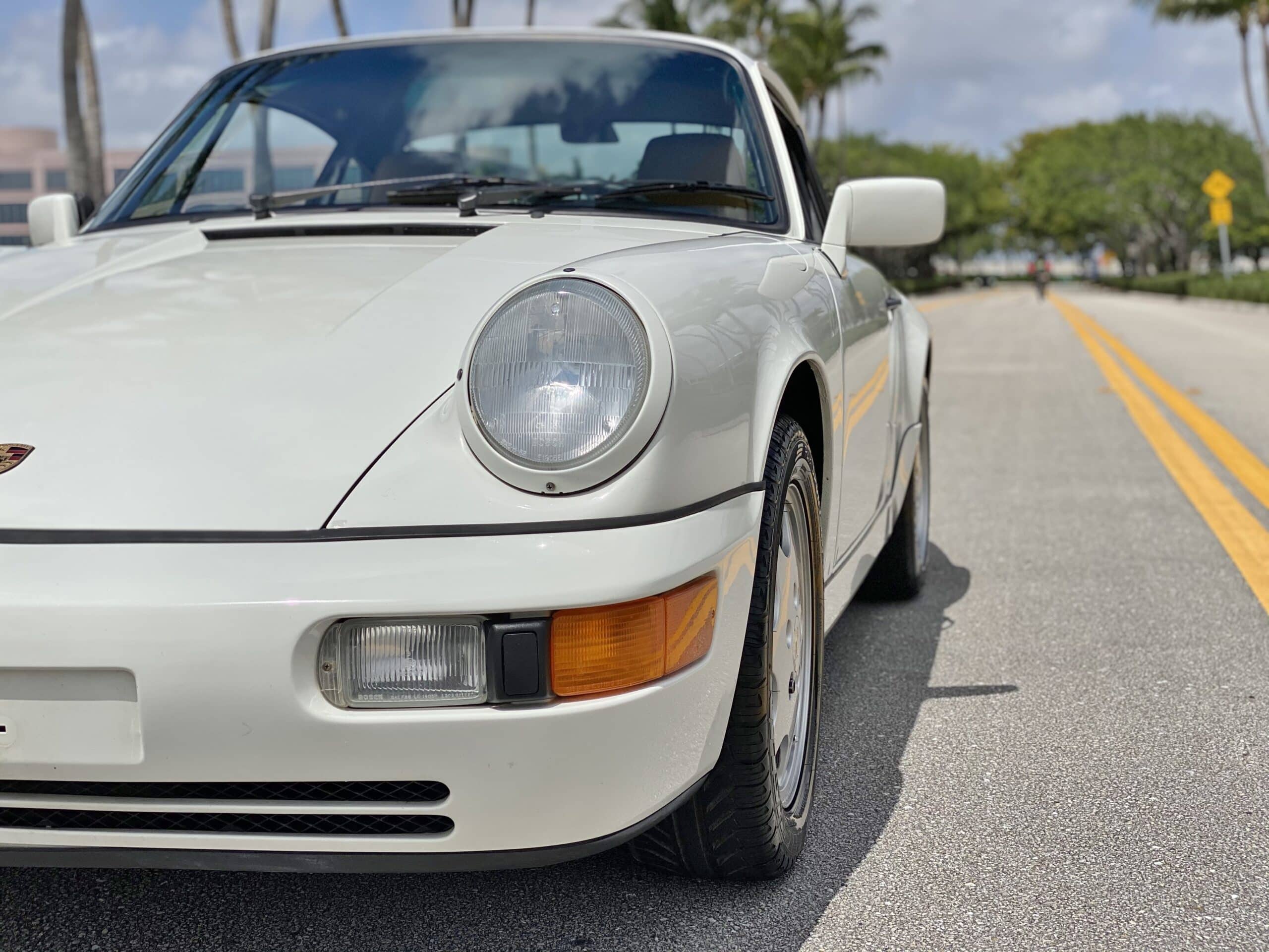 1990 Porsche 911 964 Carrera 2 GP White C2 / G50 5 Speed Manual / Texas Native / Service records /Clean history
