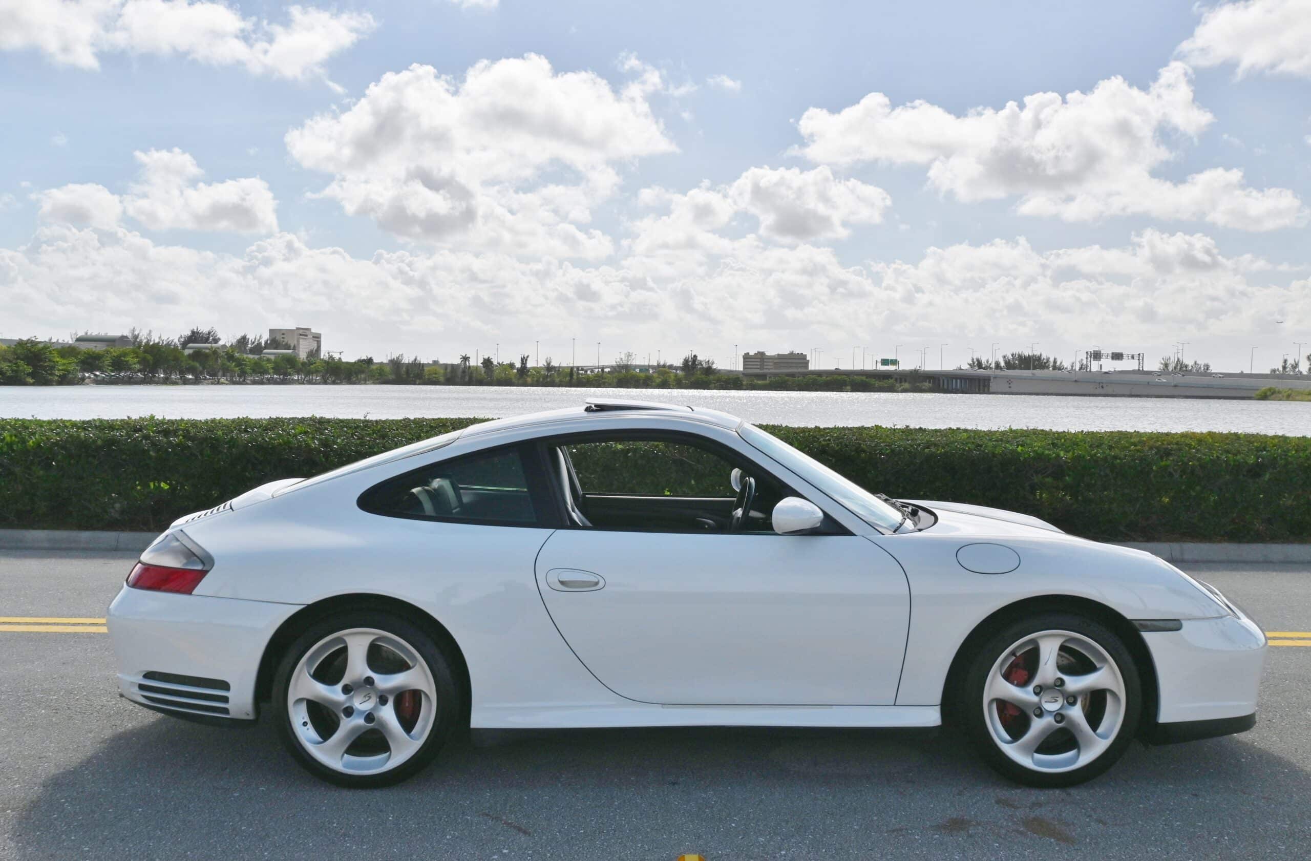 2003 Porsche 911 996 C4S Widebody Rare GP White – 6 Speed Manual – $27k In recent services -IMS update- Unmodified