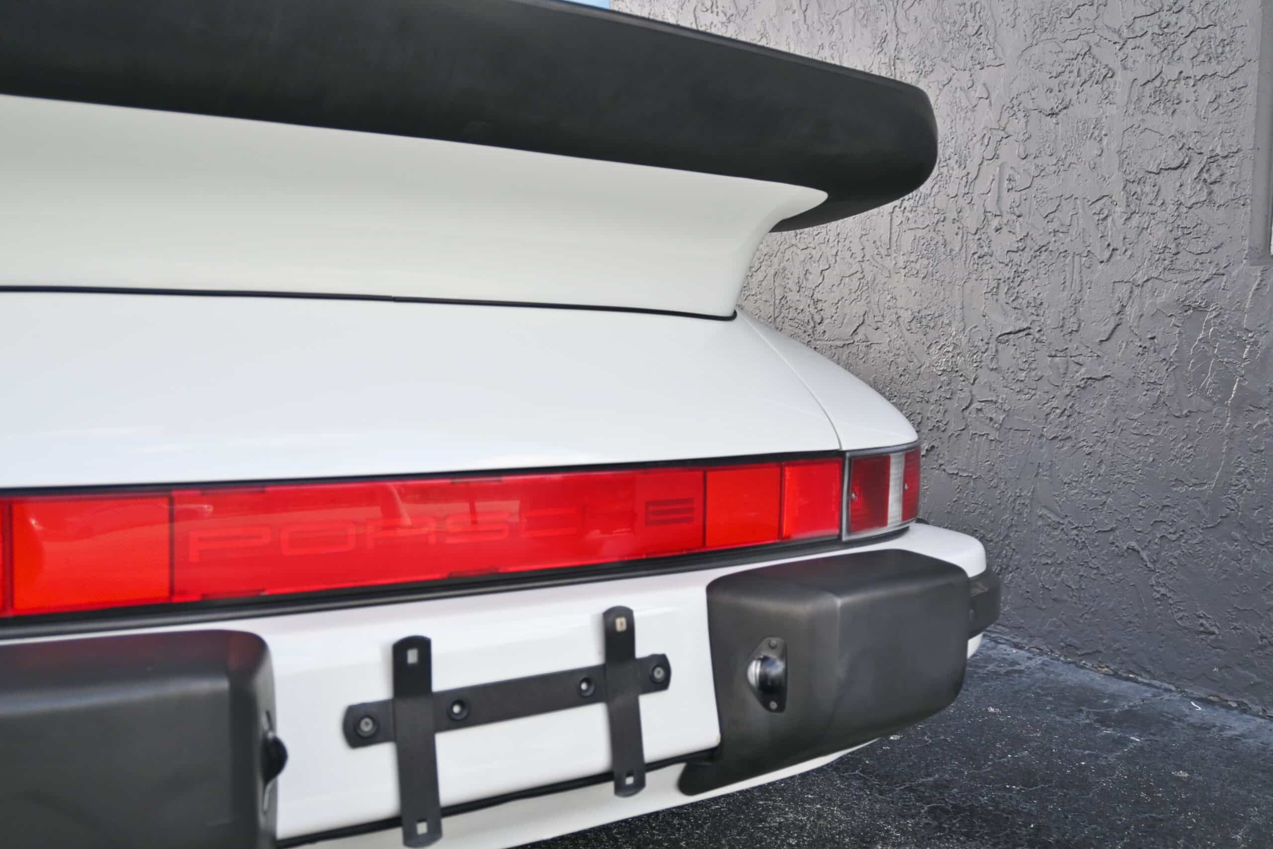 1988 Porsche 911 Slant nose Turbo Look All metal widebody- G50 5 speed Manual – Recaro Seats – Major service just done