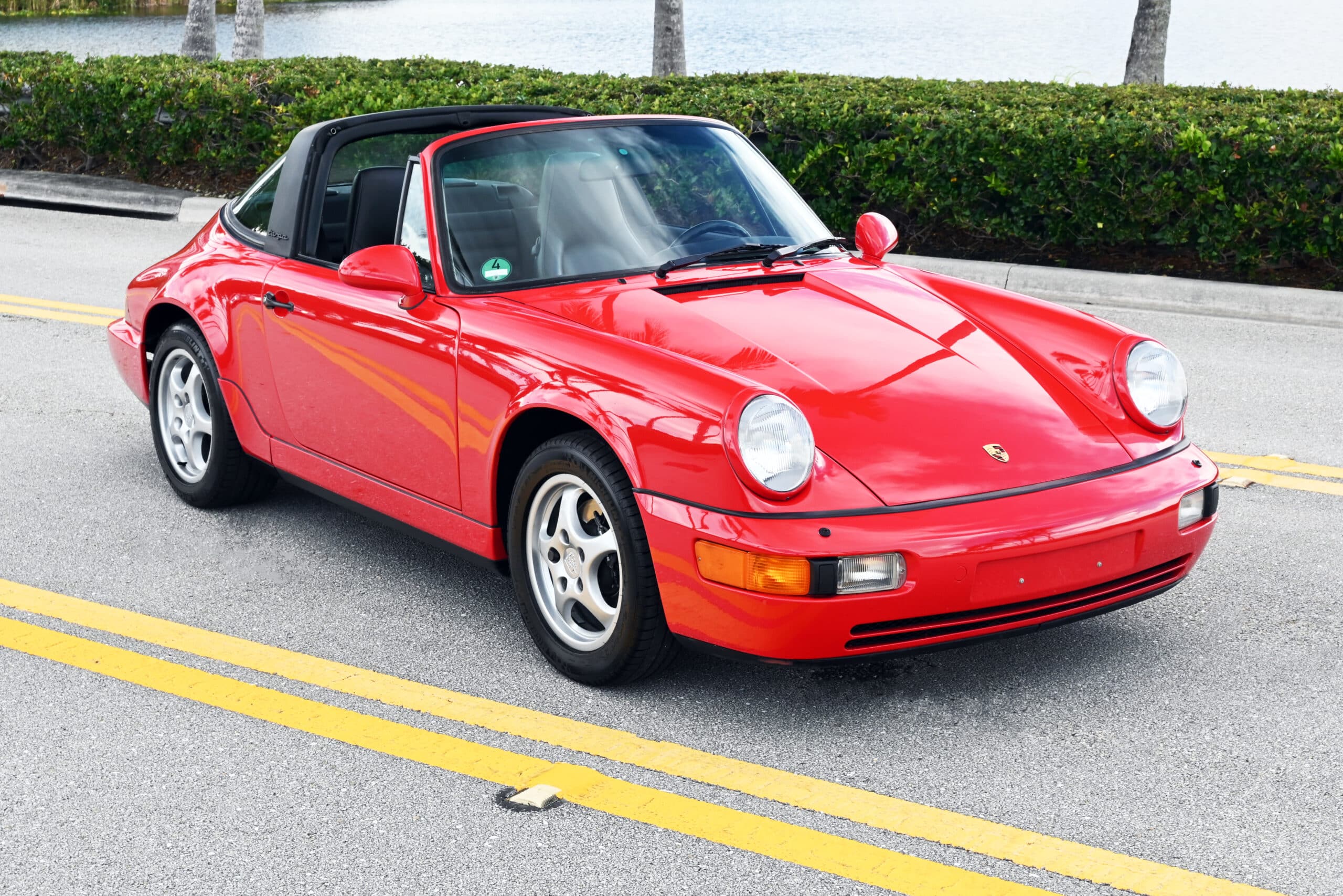 1992 964 Targa Carrera 2, only 37K actual miles, recently serviced in Germany, Original Condition, interior, and paint, Blaupunkt Bremen Bluetooth radio