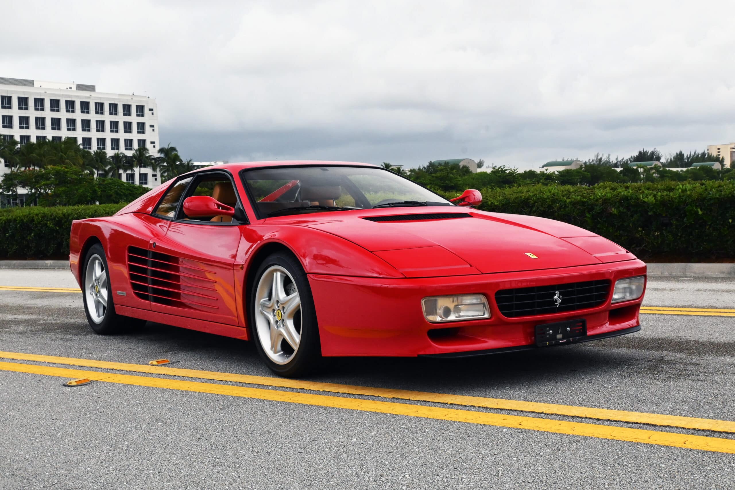 1994 Ferrari 512TR ABS, reported to be Ferrari Suisse promotional car, and one of 78 units ABS TRs made, belt service just done, all original, service history since new, Swiss Ferrari Collector owned