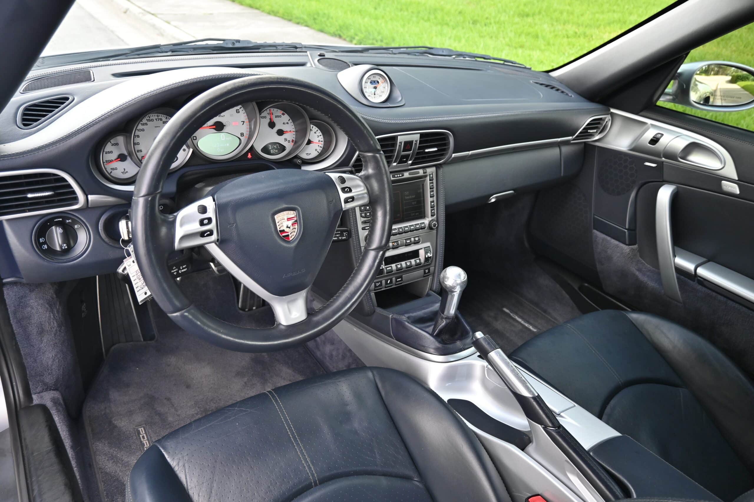 2007 Porsche 911 Turbo 997.1 6 Speed Manual-Sport Seats-Original Window Sticker-Full Service History-Stock