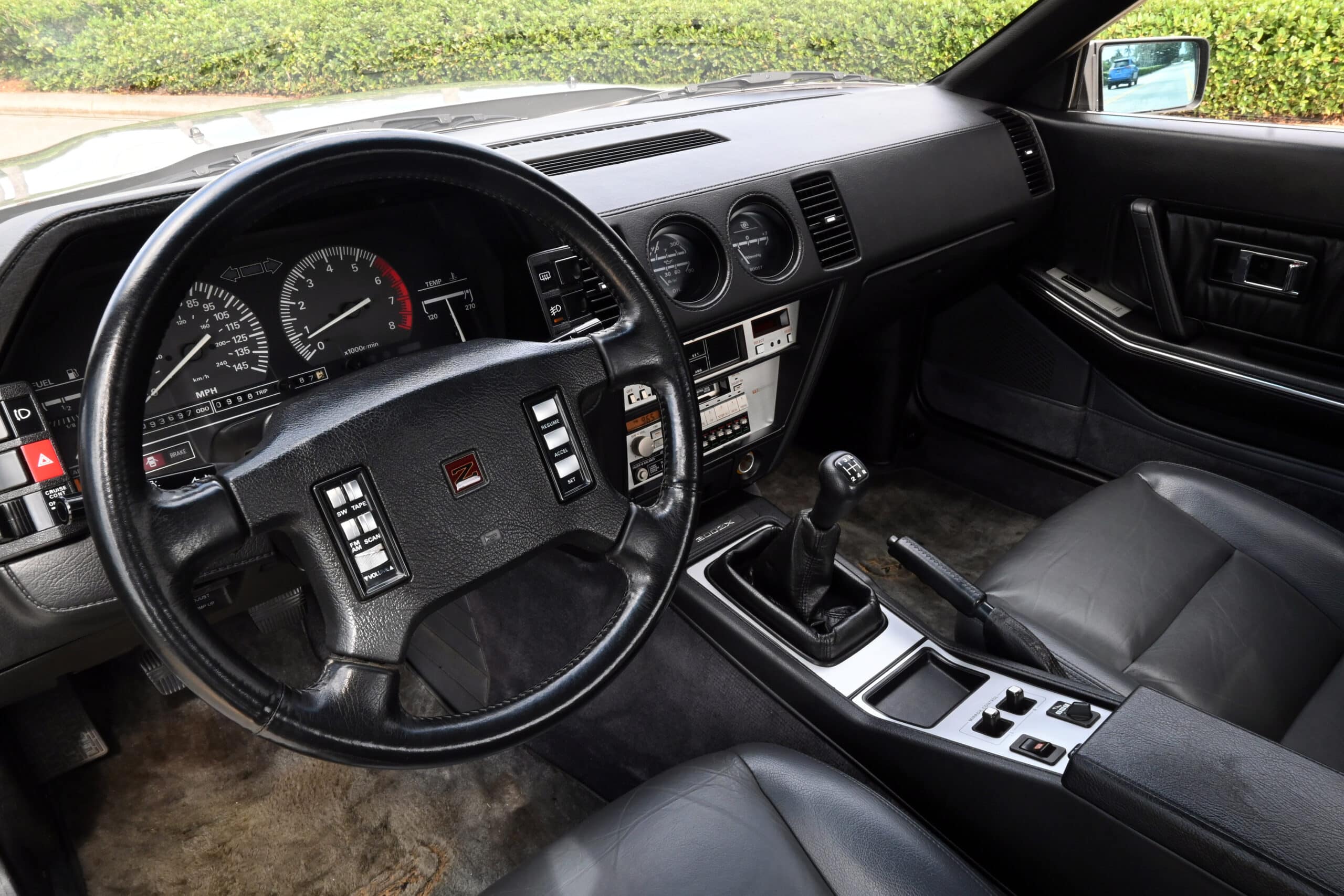 1987 Nissan 300 ZX, 5-speed turbo, same collector owner for 30 years, service records, all electronics work, garage kept time capsule