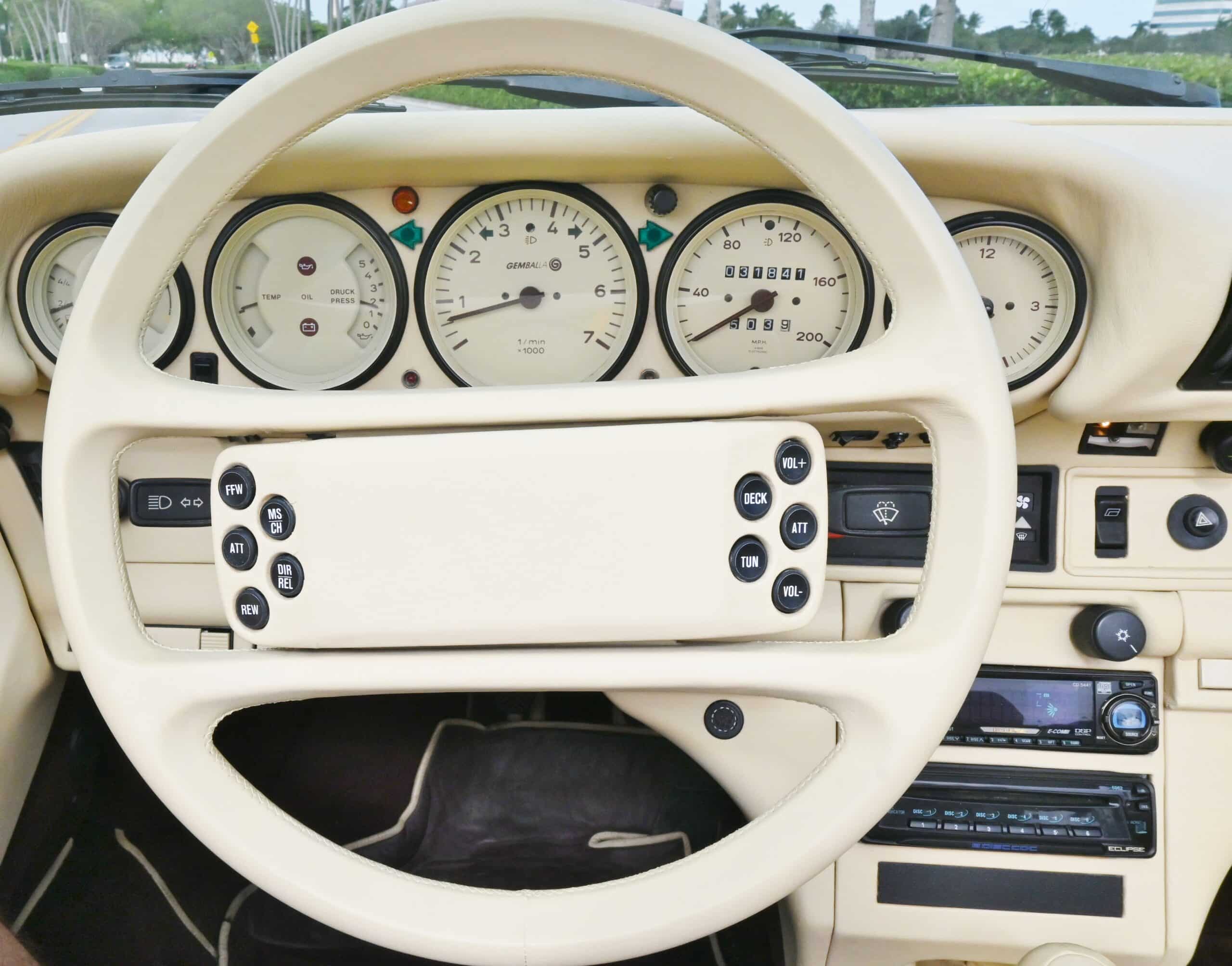 1986 Porsche 911 GEMBALLA SLANT NOSE GEMBALLA WIDE BODY “PIONNER SOUND SYSTEM SHOW CAR” 1 OF HANDFUL EVER BUILT