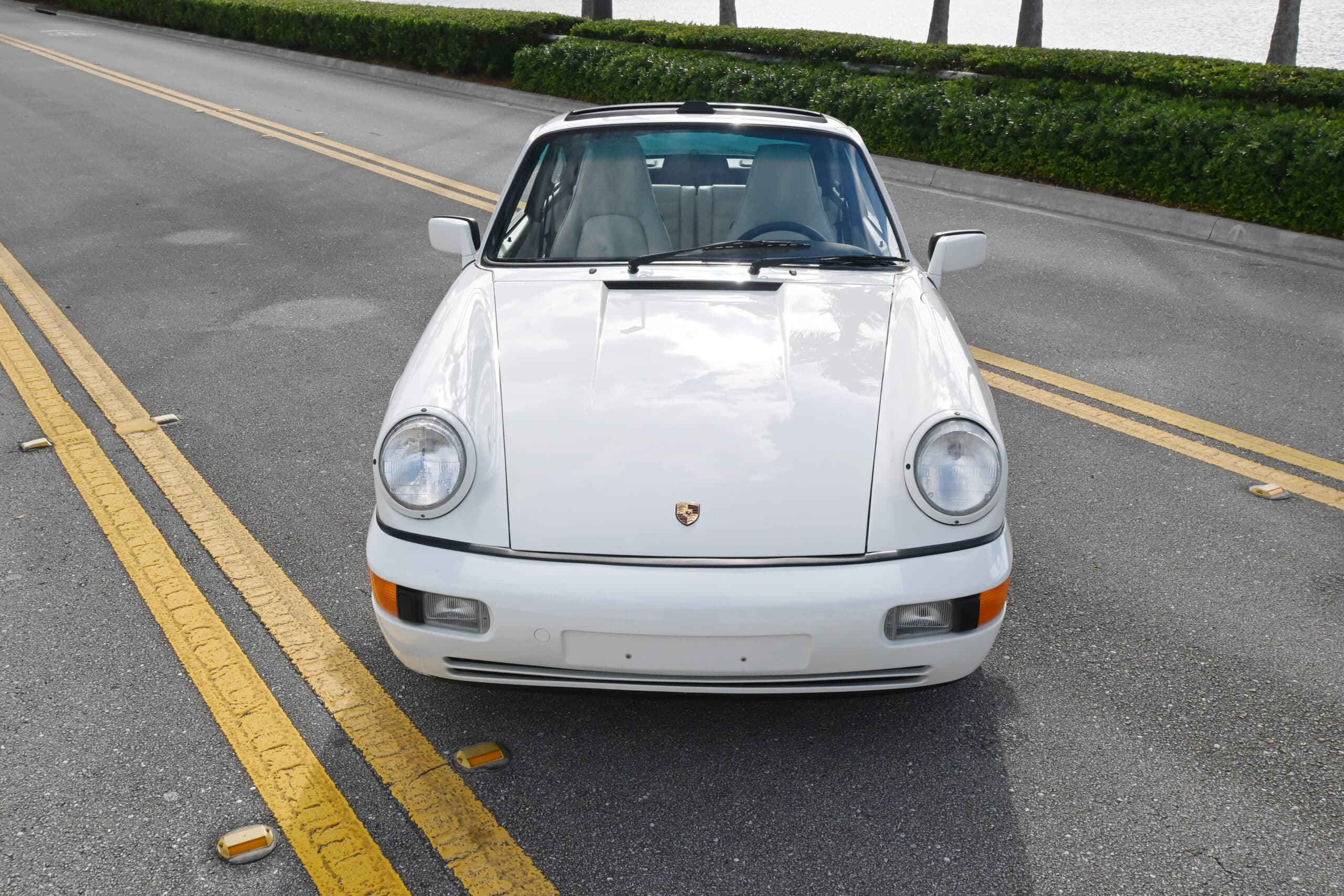 1990 964 Carrera 4, Rare white on white color combo, Two owner, Verified 50K Actual Miles, all original unmolested