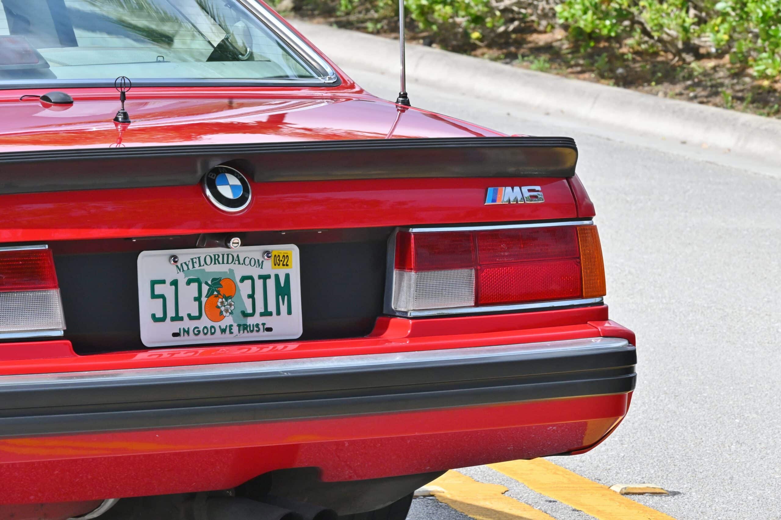 1988 BMW M6 E24 Shark nose/ Desirable Color Combo/ CA-FL Car/ BBS Wheels /Documented records 3.5L Handbuilt