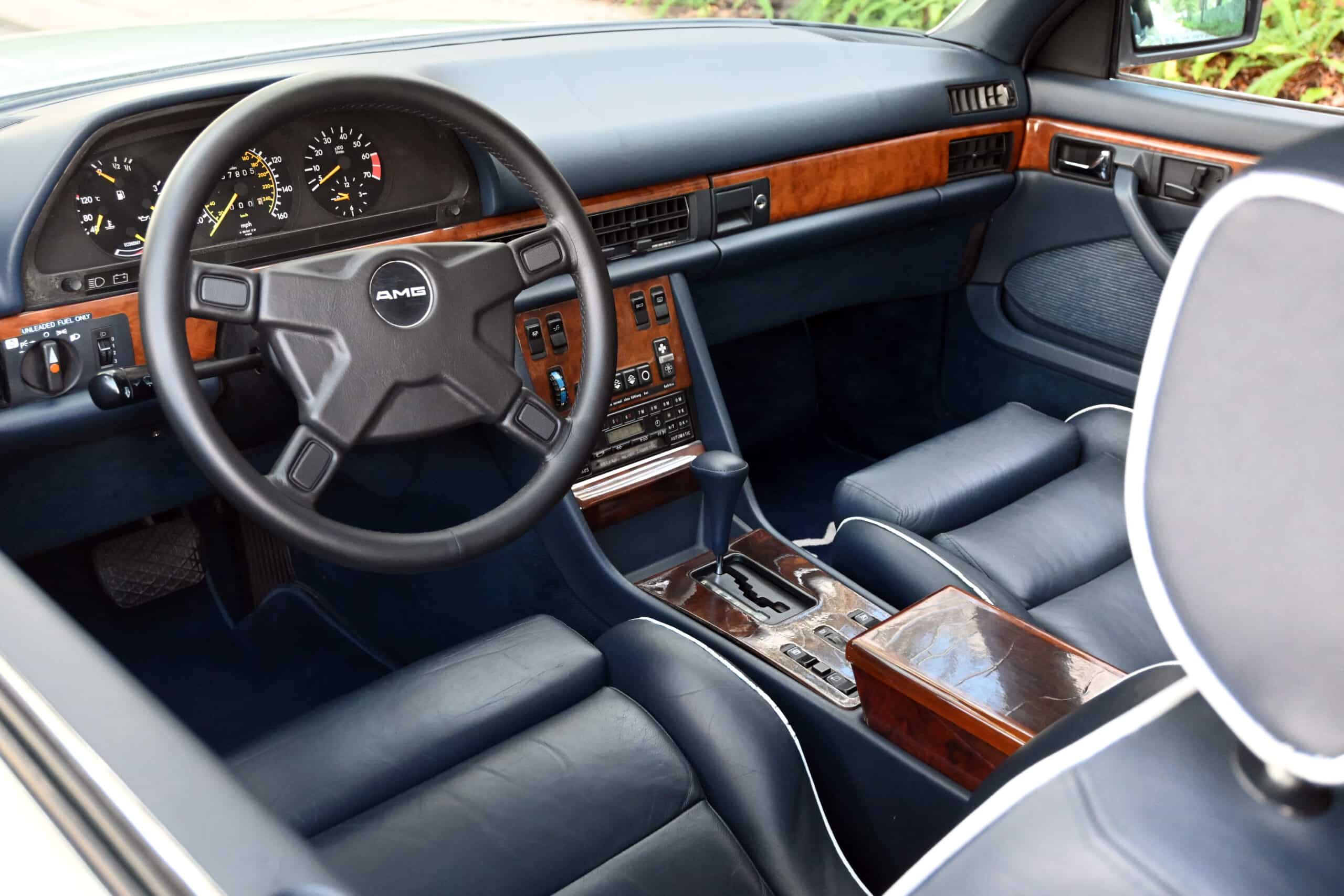 1983 500SEC AMG STYLED, O’GARA IMPORTED, RECAROS, PENTA WHEELS, GTS55 CAMS, FAST CALIFORNIA CAR