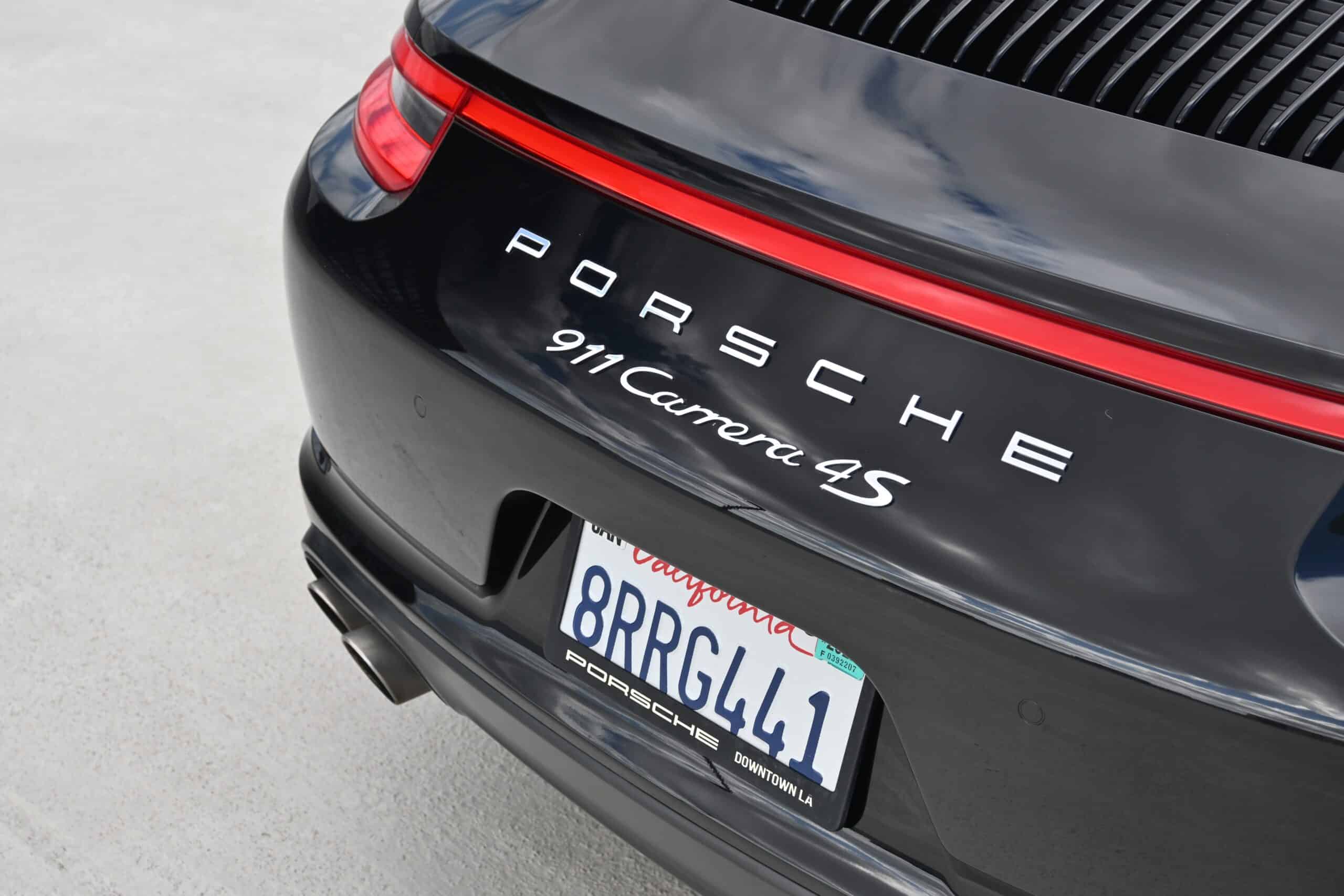 2018 Porsche 911 Carrera 4S California Car-Certified Pre Owned- PDK-Sport Seats-Loaded $132k Window Sticker
