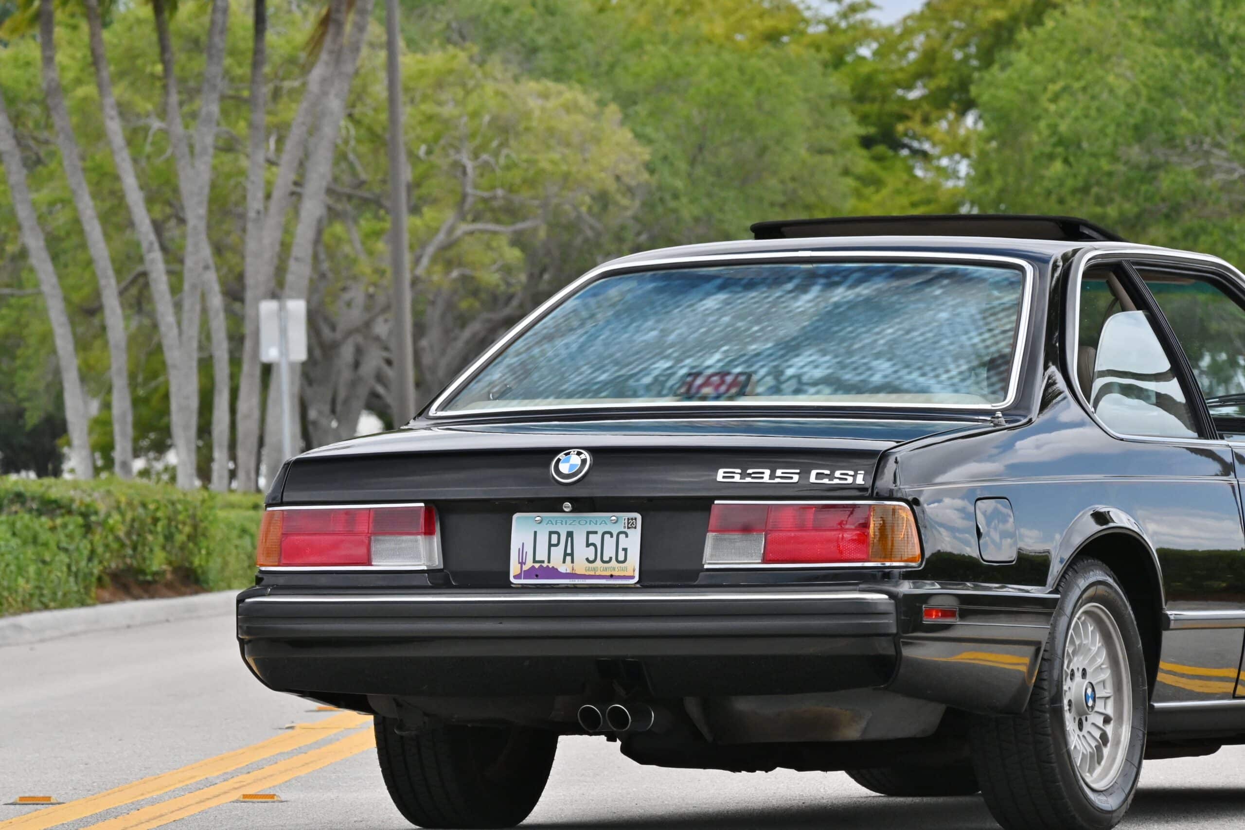 1988 BMW 635CSi E24 Sharknose – California Car – Unmodified – Clean condition