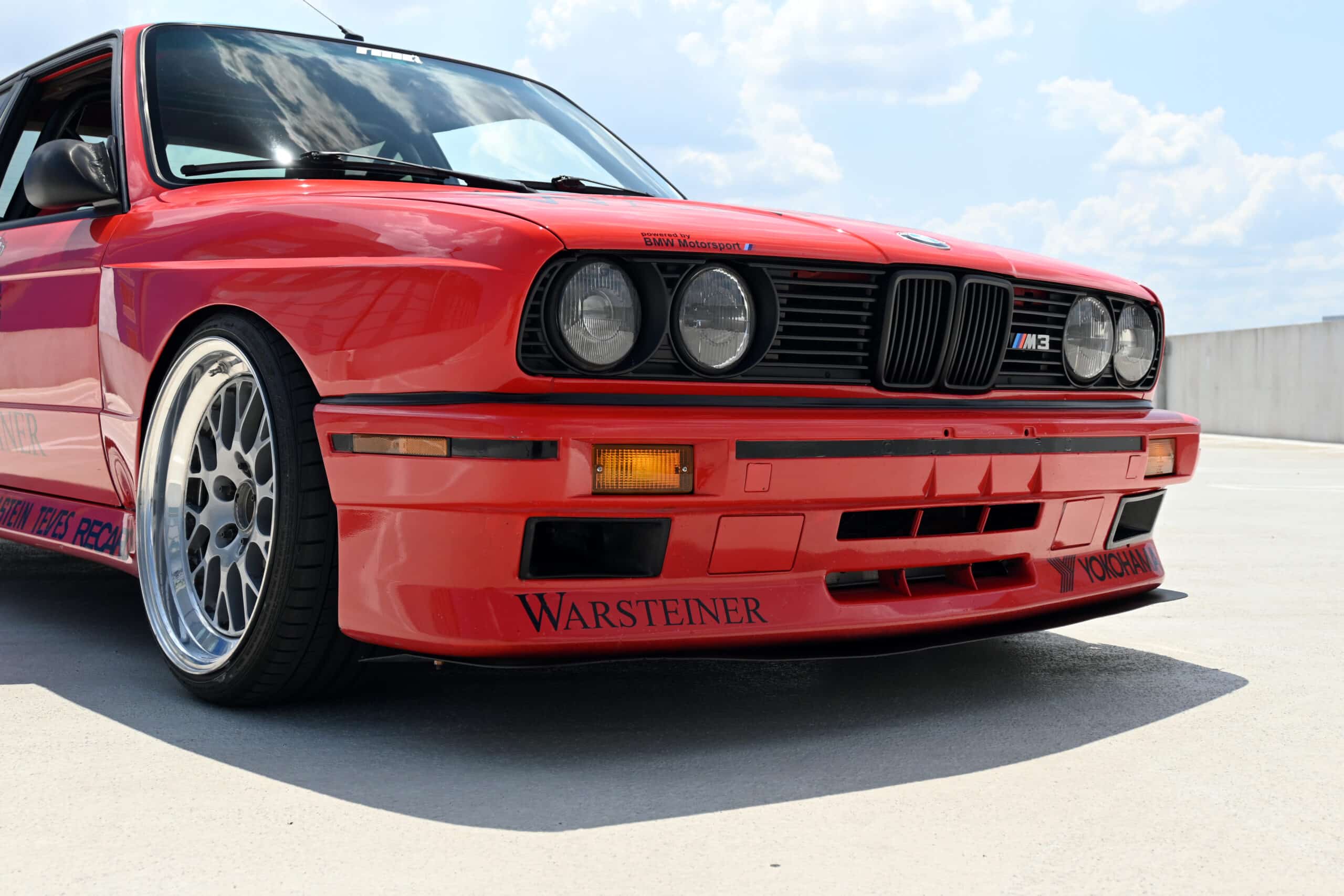 1988 BMW E30 M3 / S50 Swapped / Track ready street car / comprehensive built / DTM inspired Warsteiner livery / One of 304 US Hennarot M3s