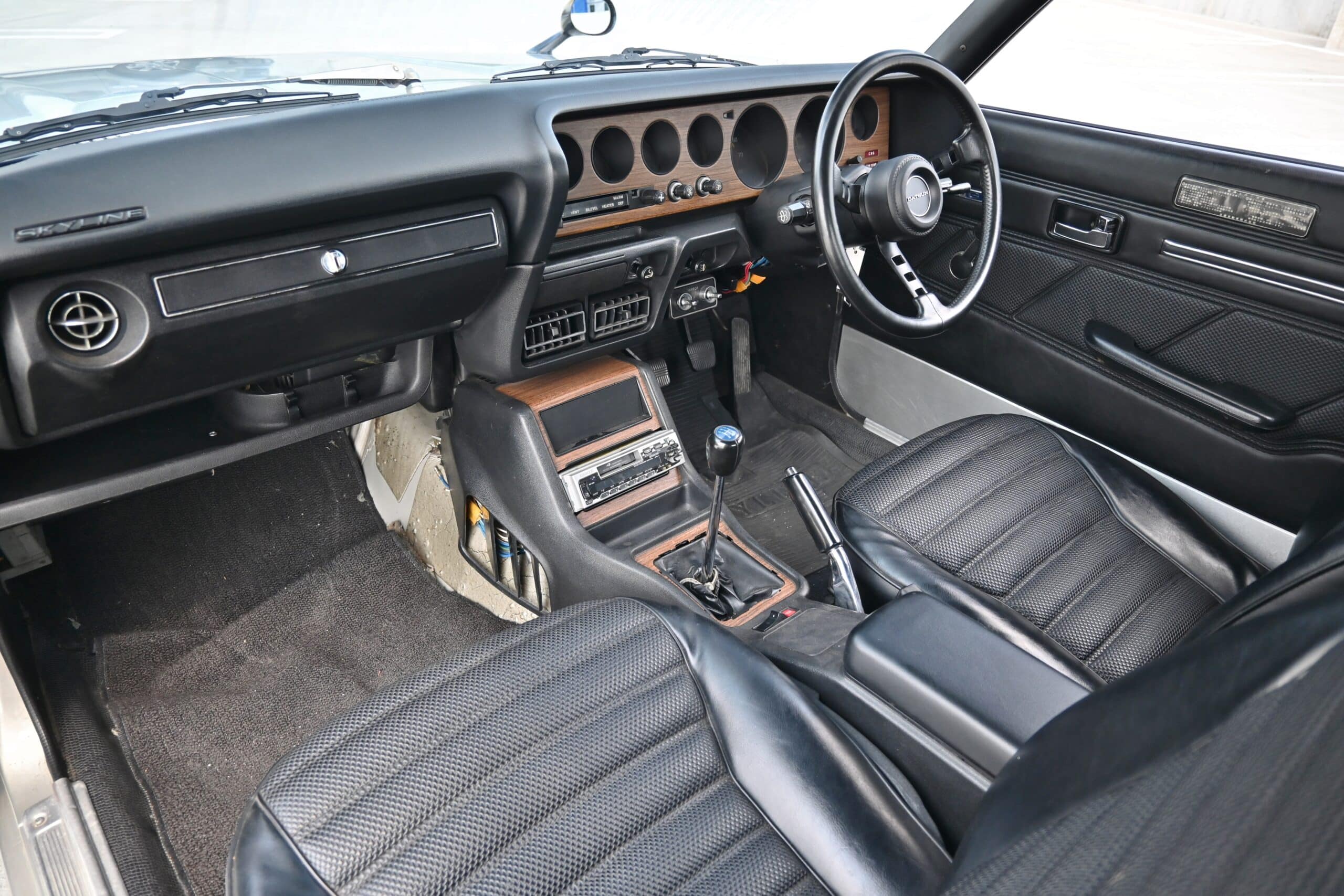 1977 Nissan GT-R Kenmeri GTX Turbocharged GTR Tribute / 73K Kilometers /5 Speed /Watanabe Wheels / Coilovers