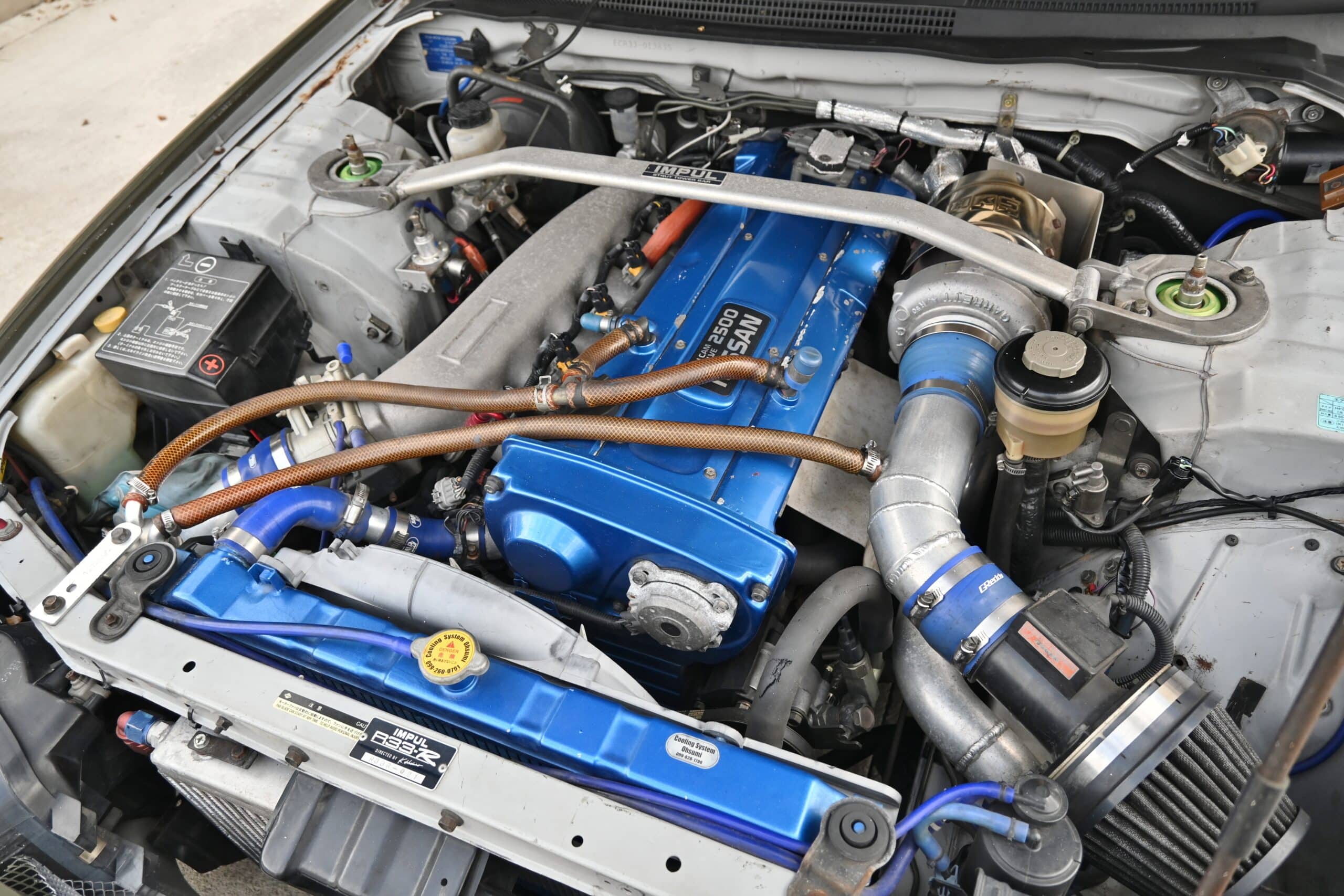 1993 Nissan Skyline IMPUL R33-R #21 of 200 Ever made – RB25 – HKS Single Turbo 500 Horsepower – Drift Ready