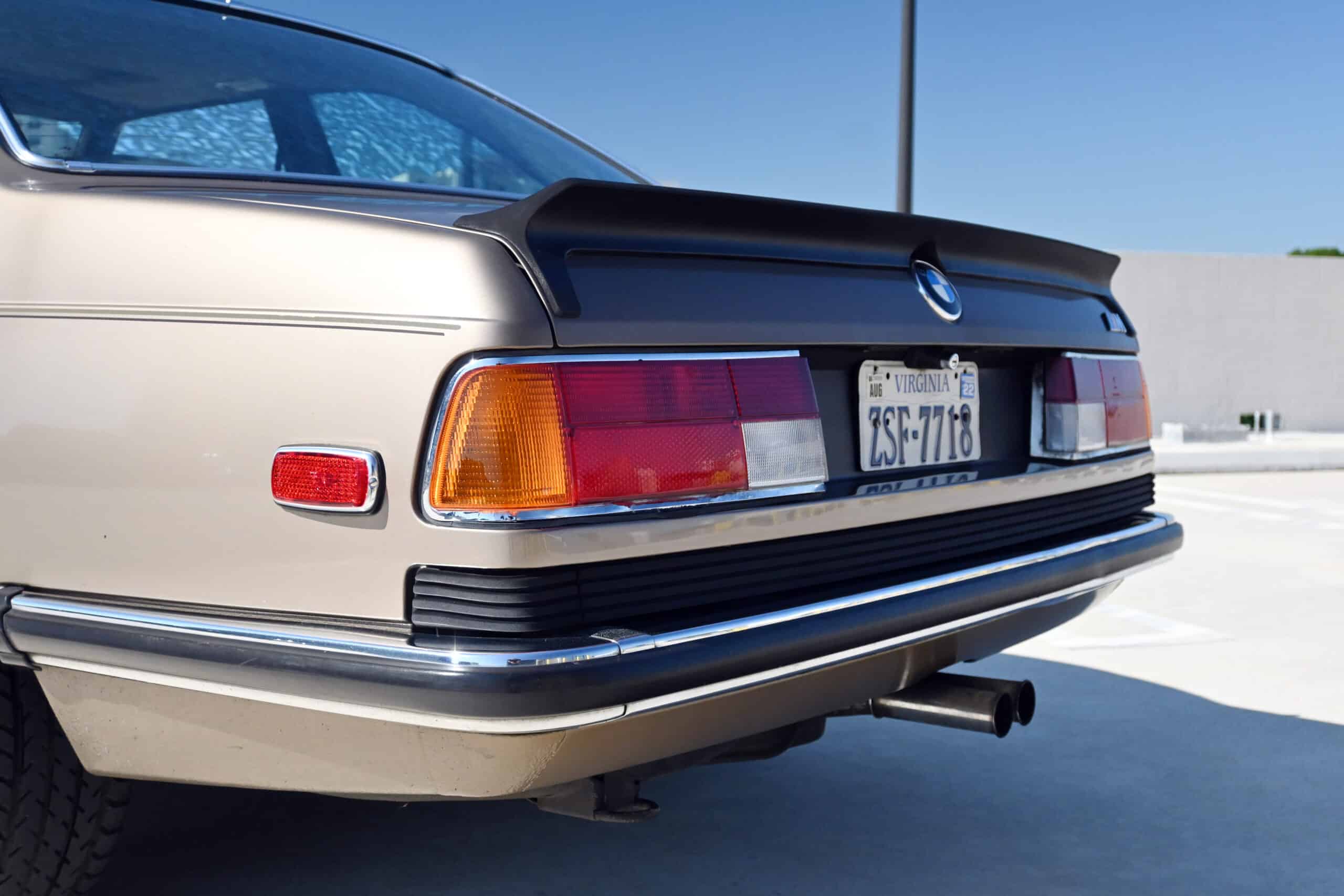 1985 BMW M635 E24 SHARK NOSE/ ONE OWNER / EURO SPEC / ORIGINAL BILL OF SALE / SERVICE RECORDS / BBS WHEELS / RARE COLOR COMBO / PERIOD TIRES 3.5L HANDBUILT