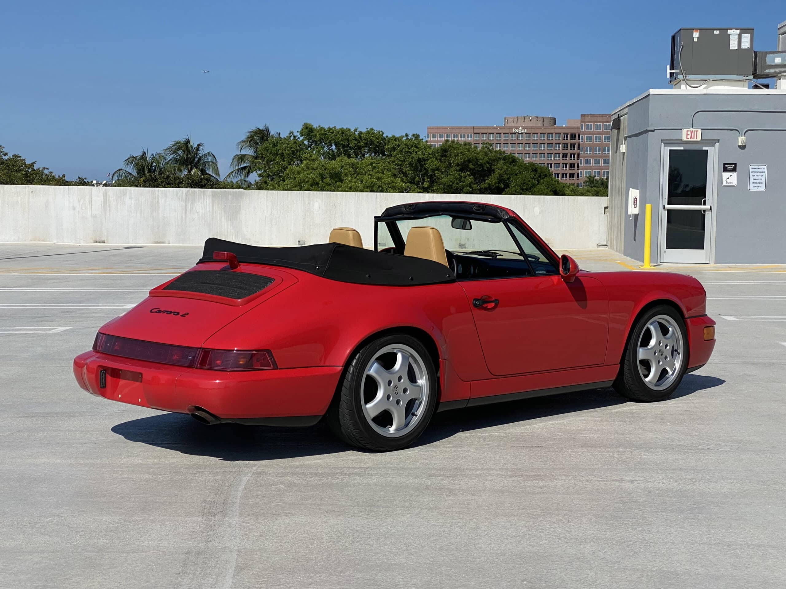 1993 Carrera 2 Cabriolet, Full Service Records, Cup Wheels, Manual Transmission, Rear Seat Delete, Accident and Rust Free