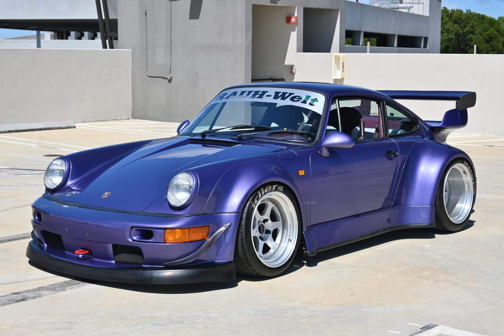 1993 Porsche 911 964 RWB Widebody Violet Blue Metallic /Slicktop/Custom ...