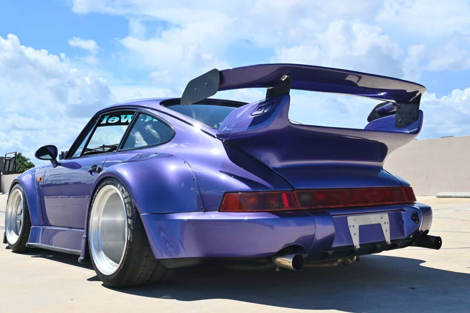 1993 Porsche 911 964 RWB Widebody Violet Blue Metallic /Slicktop/Custom ...