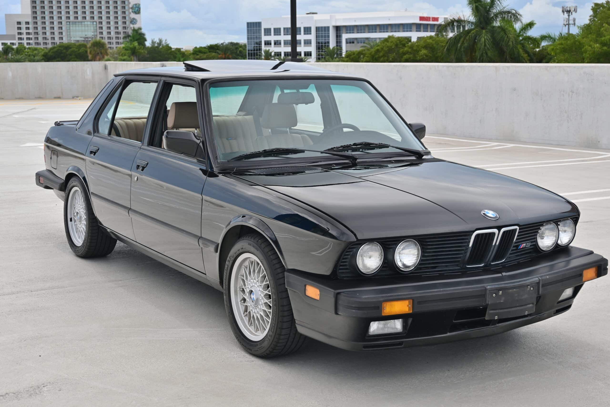 1988 BMW M5 Original Paint / Stock / 1 owner for 30 years / Handbuilt 1 of 1340 US Cars