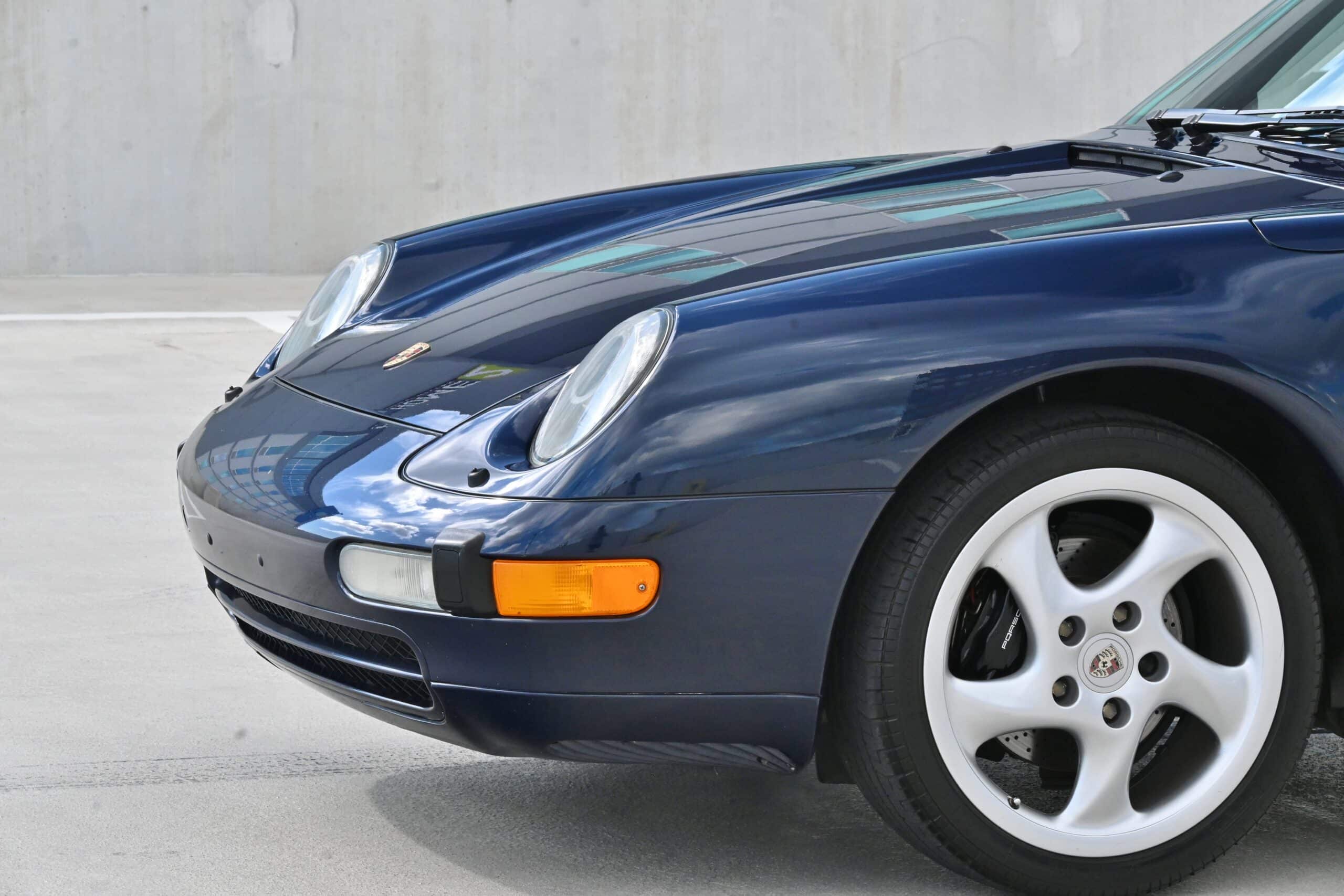 1997 Porsche 911 993 Carrera California Car – Only 37K Documented Actual Miles – Original Oceanblue Paint