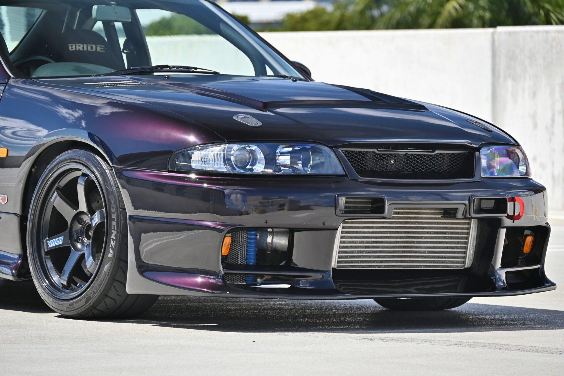 1995 Nissan GT-R R33 Skyline Midnight Purple / 2.7L RB26 / 680 Hp / TD07 Single Turbo / Kouki / AP Racing Bbk Fully Tuned | HKS | TRUST | V-Spec | Demo Car