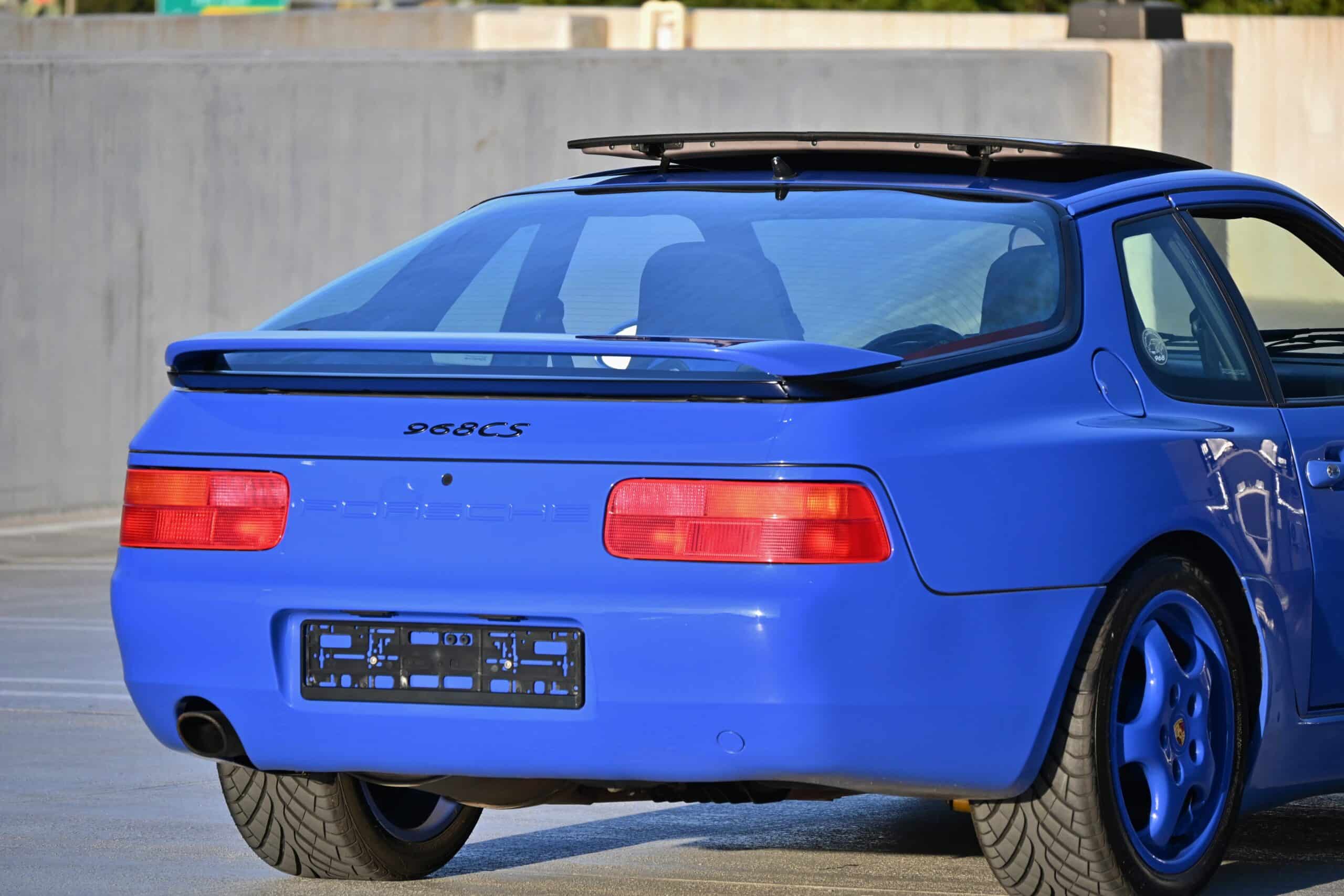 1993 Porsche 968 Club Sport 1 of only 1900 CS 968 ever made – Maritime Blue – Euro Spec – 41k Miles