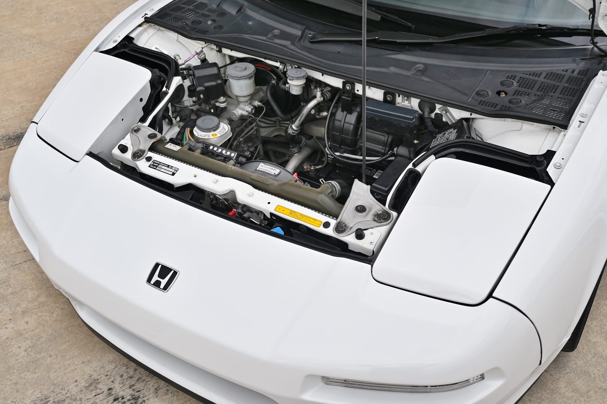 1997 Honda NSX NA2 Coupe   Grand Prix White – Special Order – Route Ks exhaust – BBS RG-R