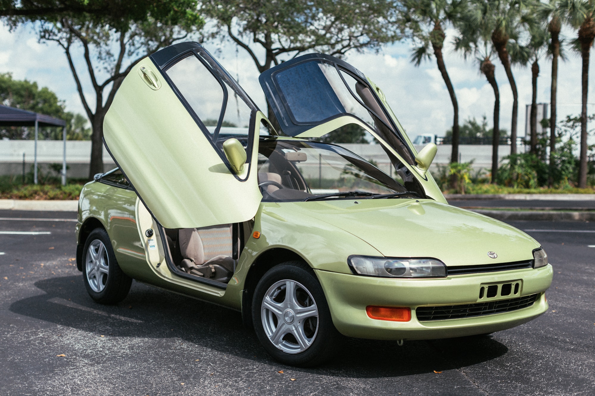 1991 Toyota Sera (EXY10) | Greenish Yellow | OEM Butterfly Doors | Great Daily Cruiser | Head Tuner!